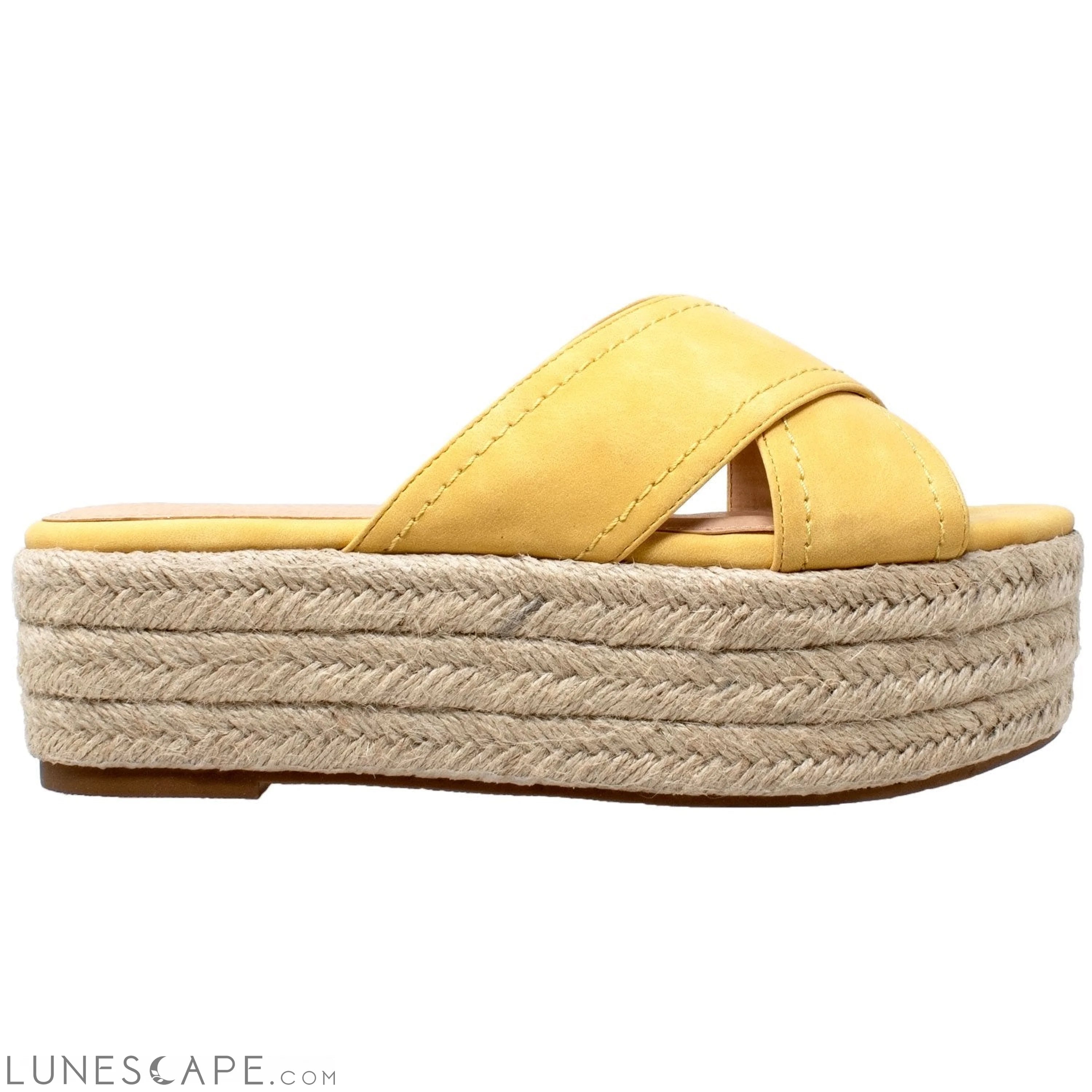 Flatform Espadrille Wedge Sandal LUNESCAPE