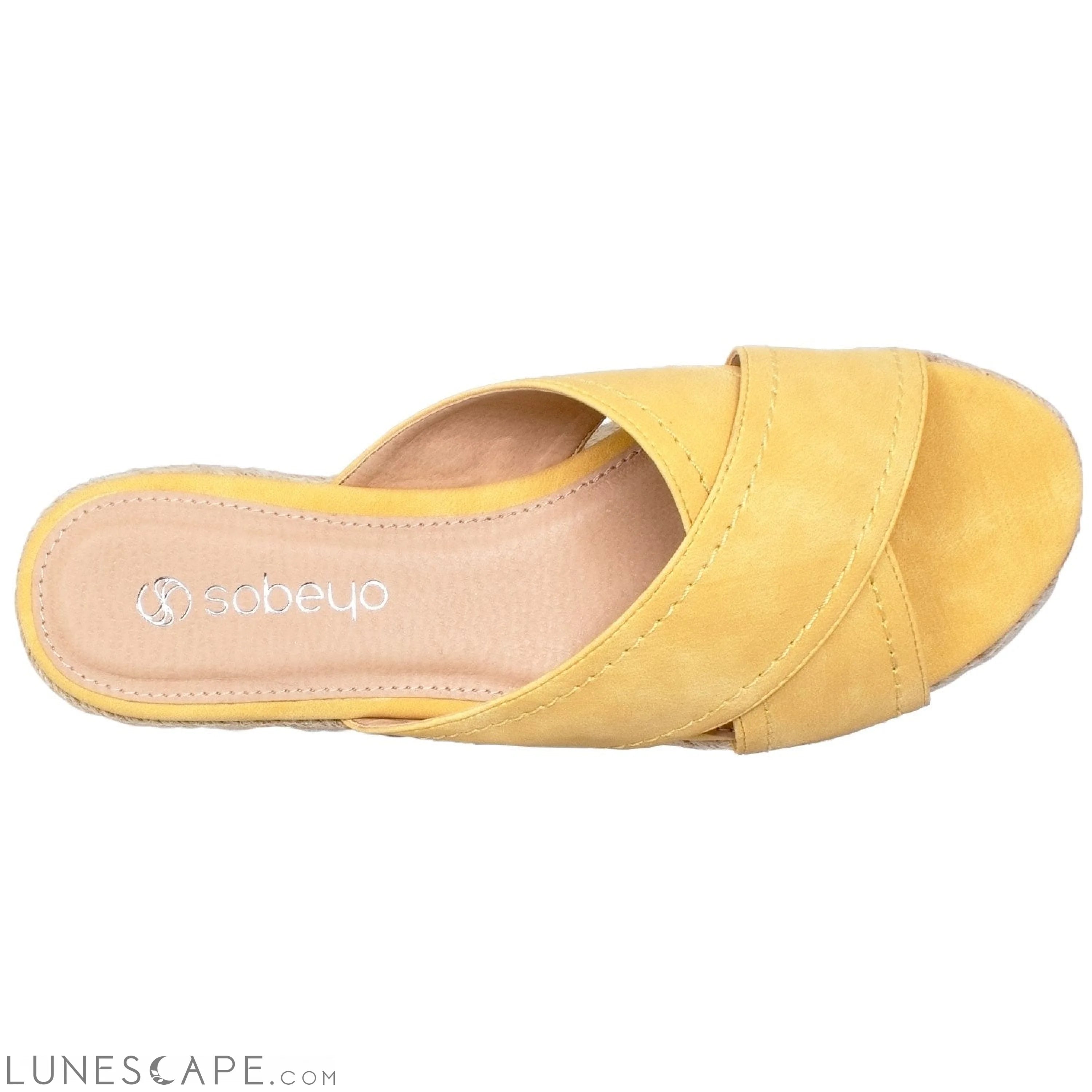 Flatform Espadrille Wedge Sandal LUNESCAPE