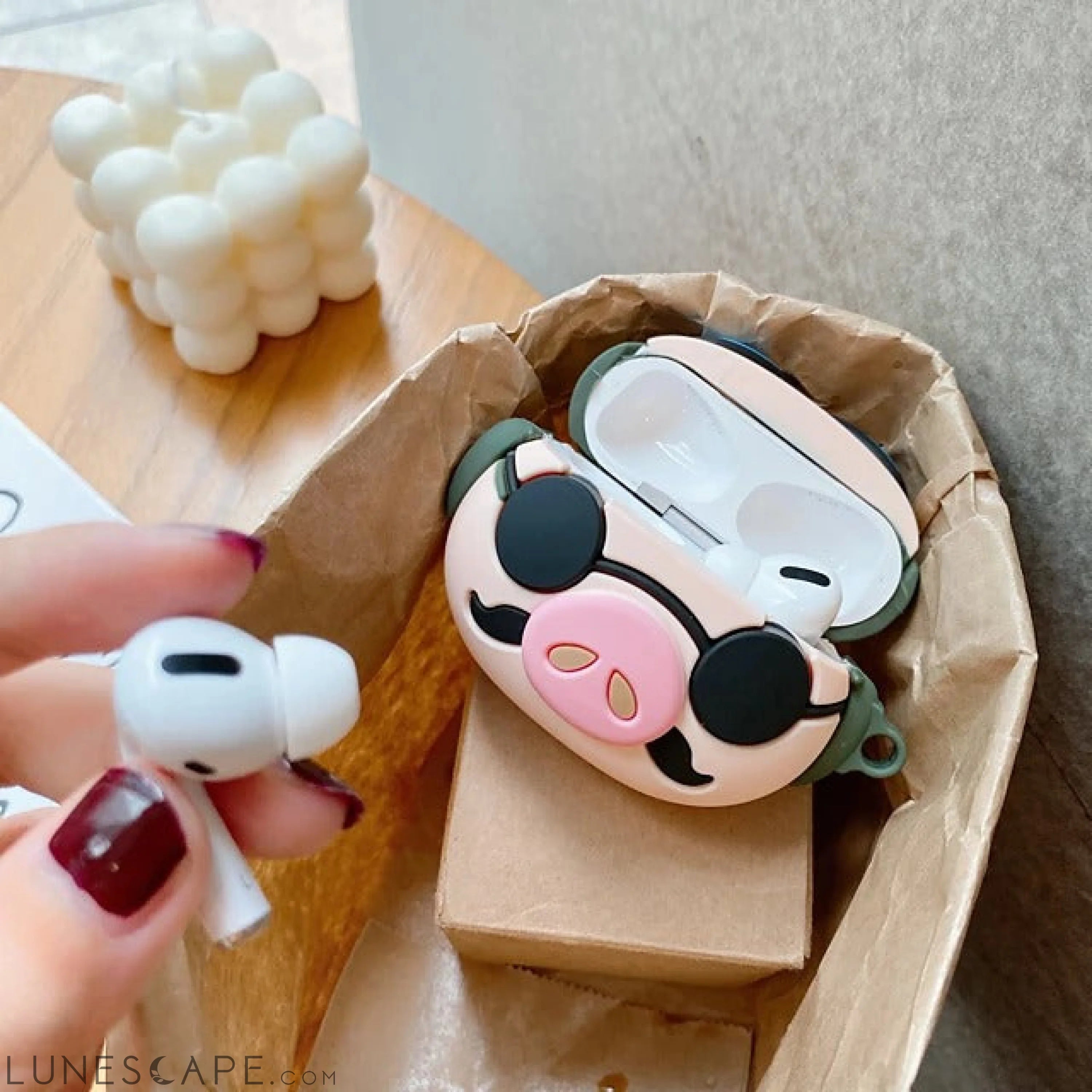 Flying Pig AirPods Pro Headphone Case LUNESCAPE
