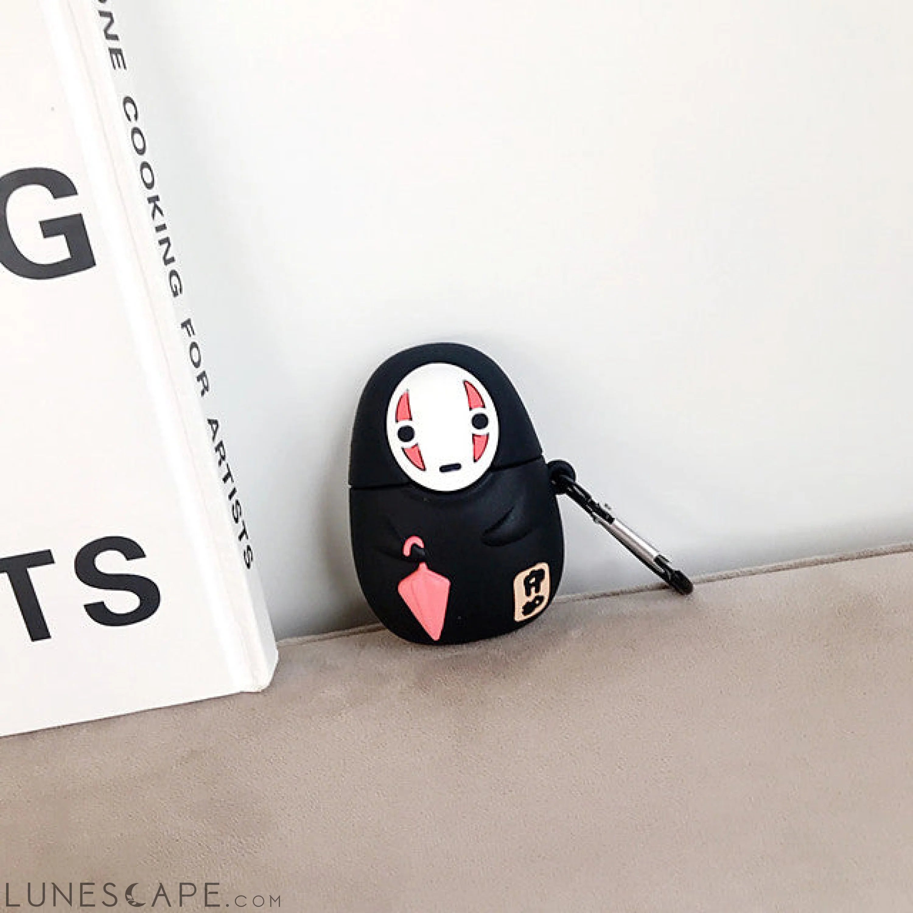 Forky Airpods case,Cute Cartoon Faceless Man AirPods case LUNESCAPE