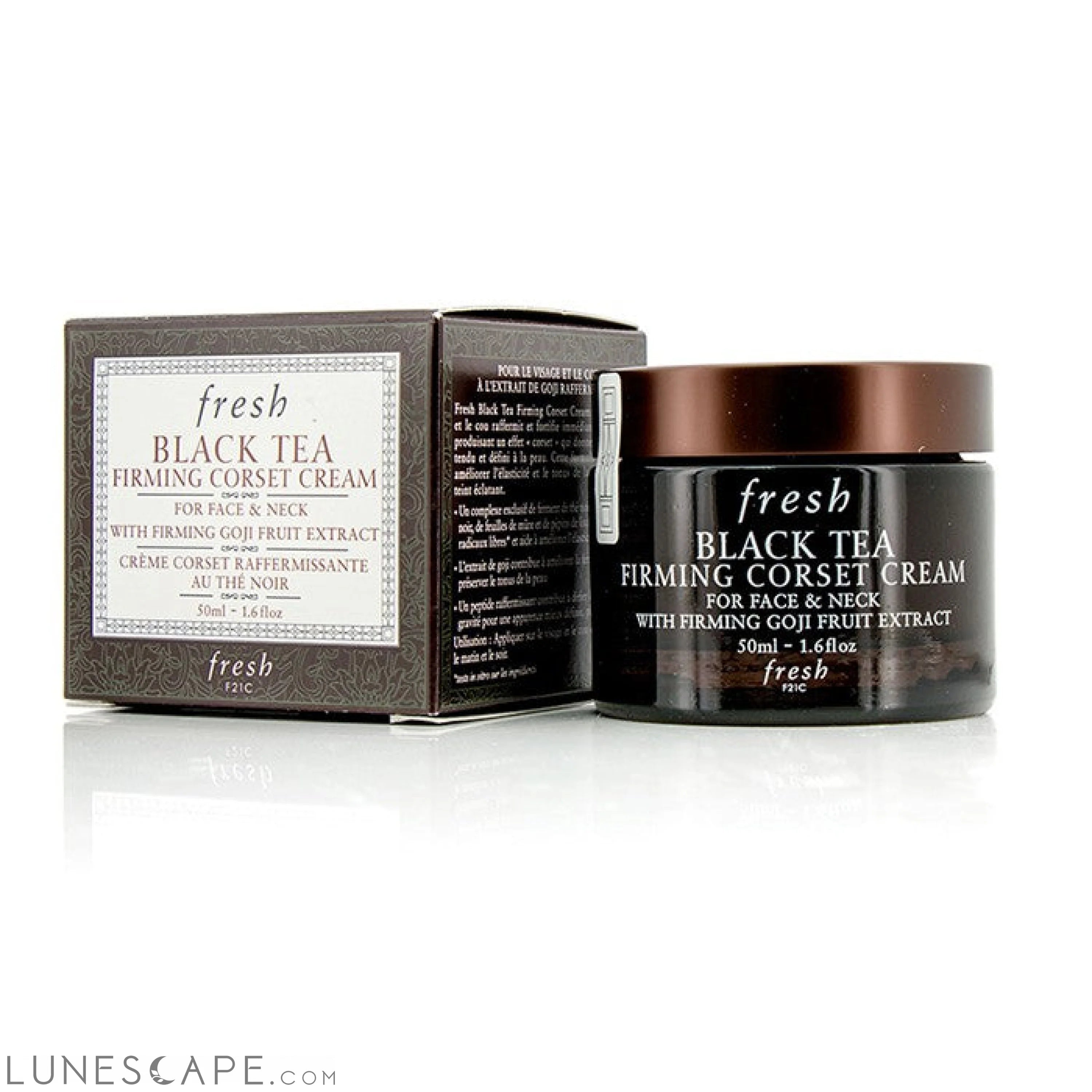 FRESH - Black Tea Firming Corset Cream - For Face & Neck LUNESCAPE