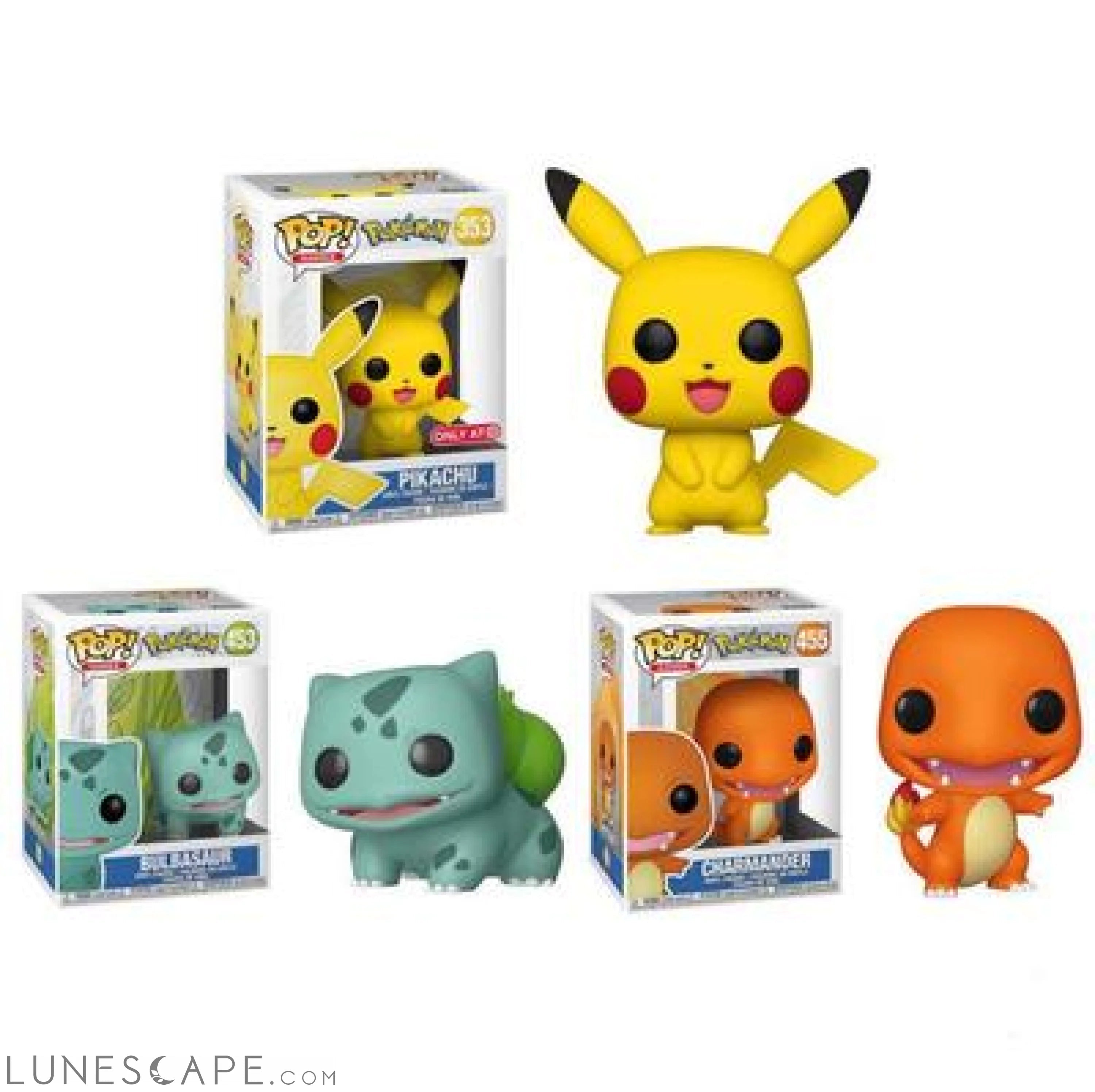 FUNKO POP Anime Peripheral Pokemon Doll Model LUNESCAPE