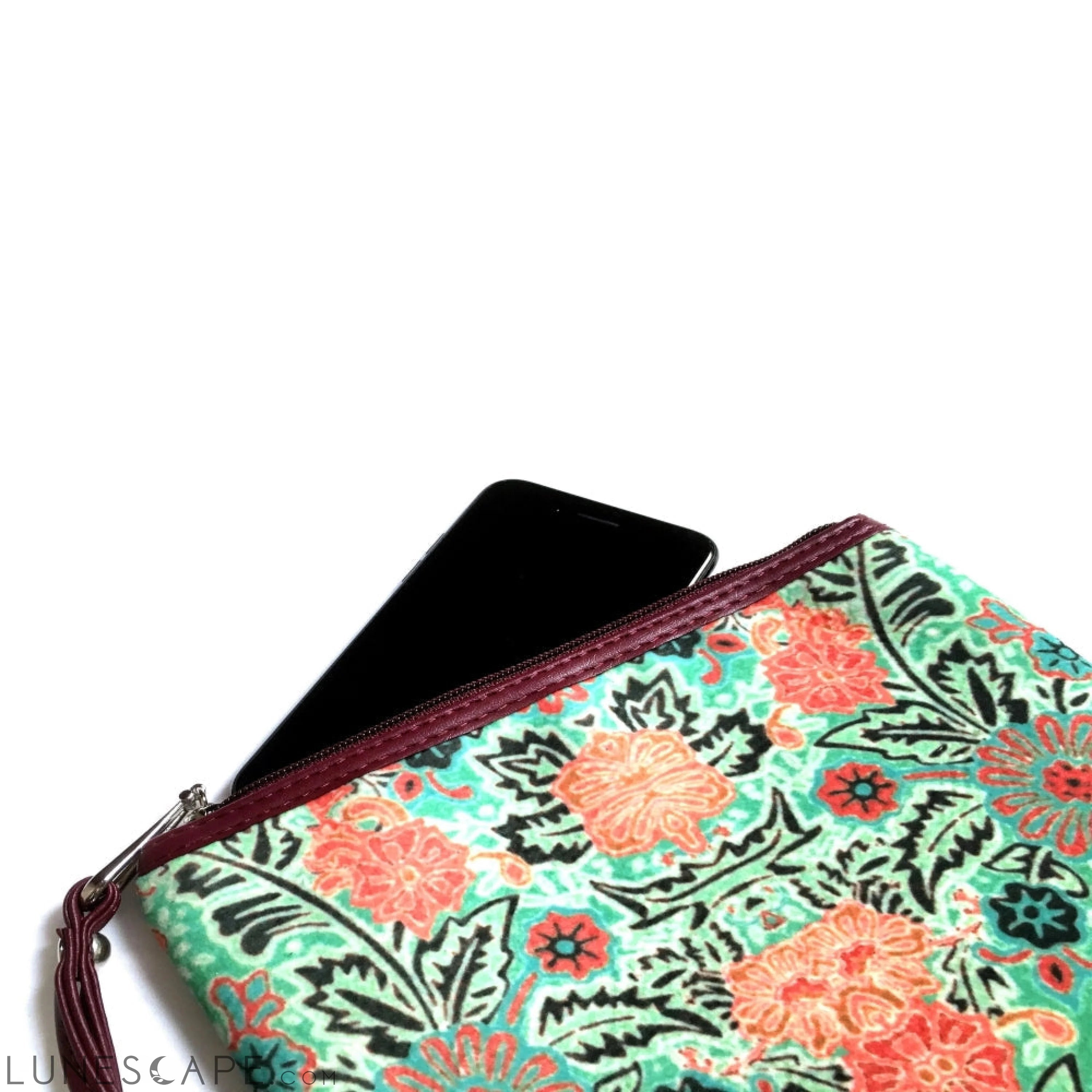 Garden Wristlet Clutch LUNESCAPE