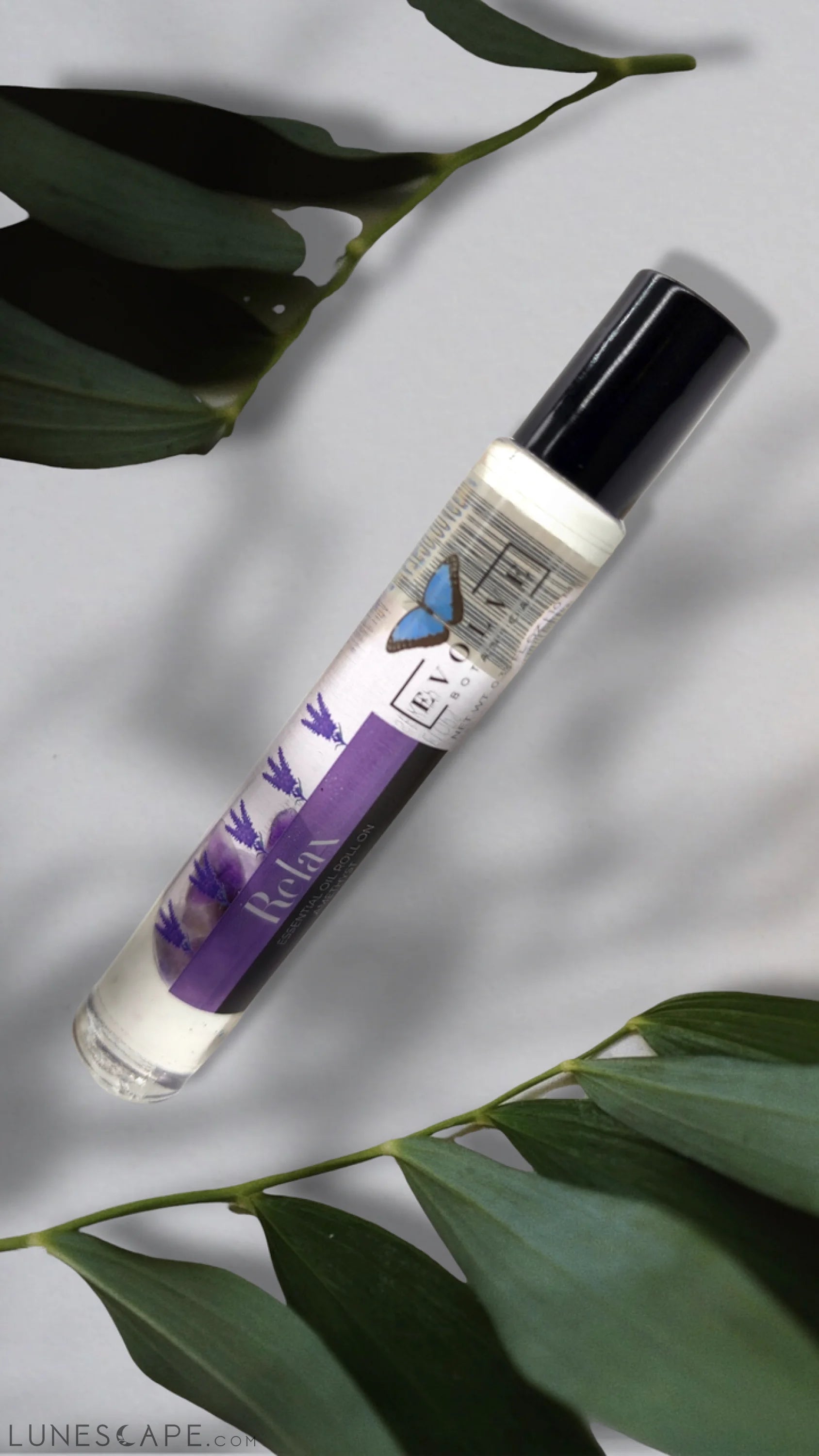 Gemstone Essential Oil Roll on - Relax LUNESCAPE