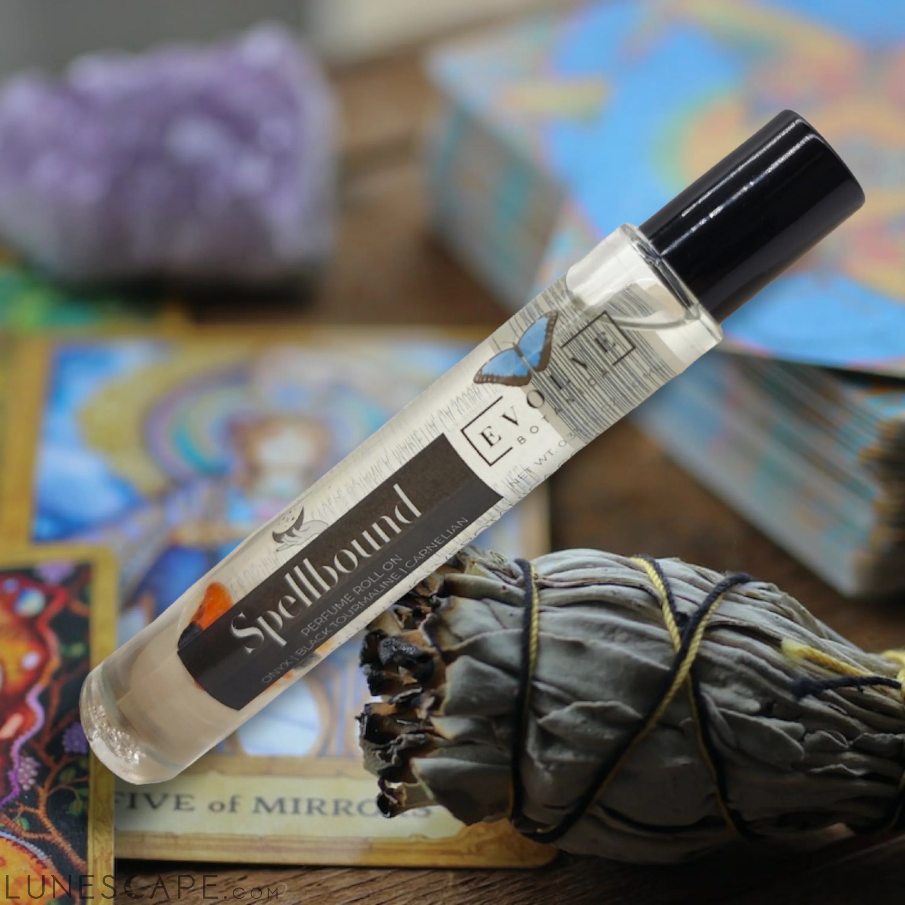 Gemstone Perfume Roll on - Spellbound LUNESCAPE