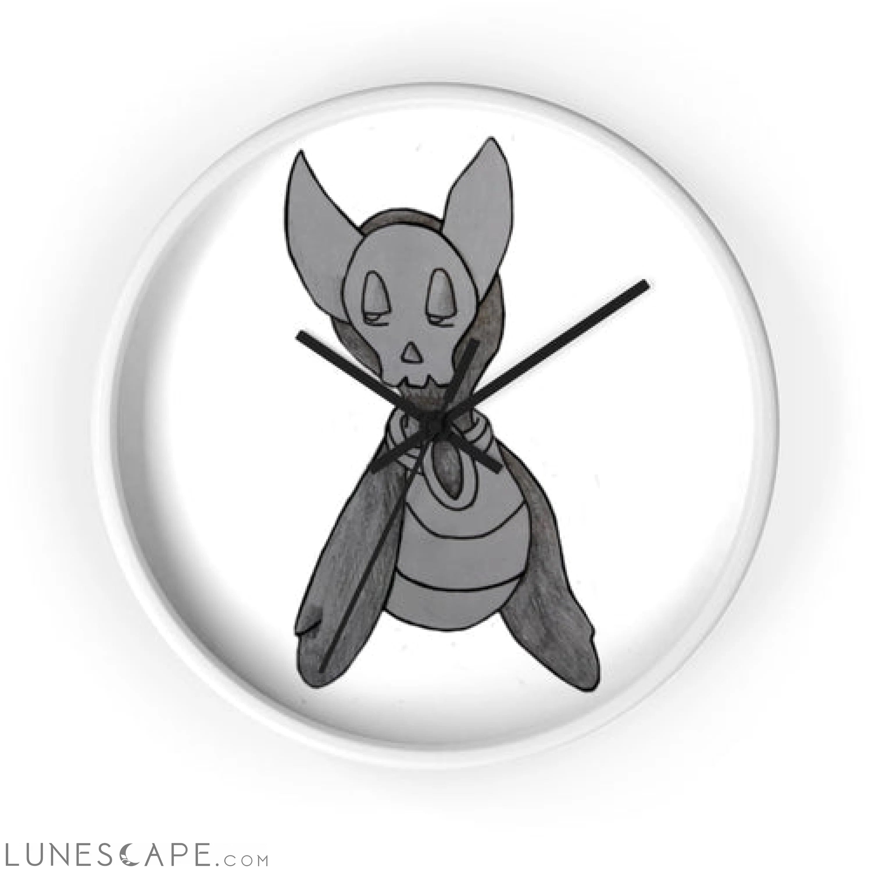 Ghoul Wall clock LUNESCAPE
