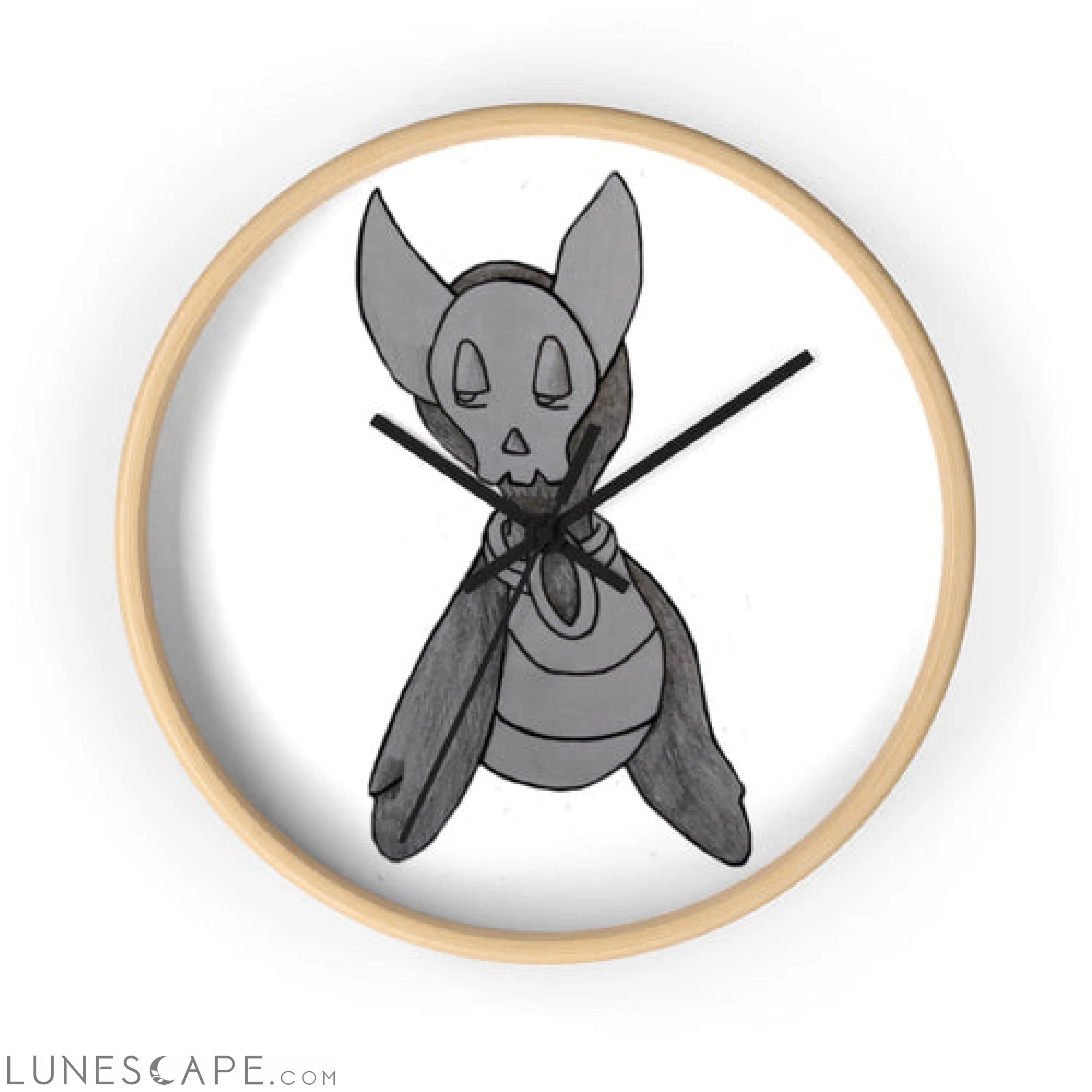 Ghoul Wall clock LUNESCAPE