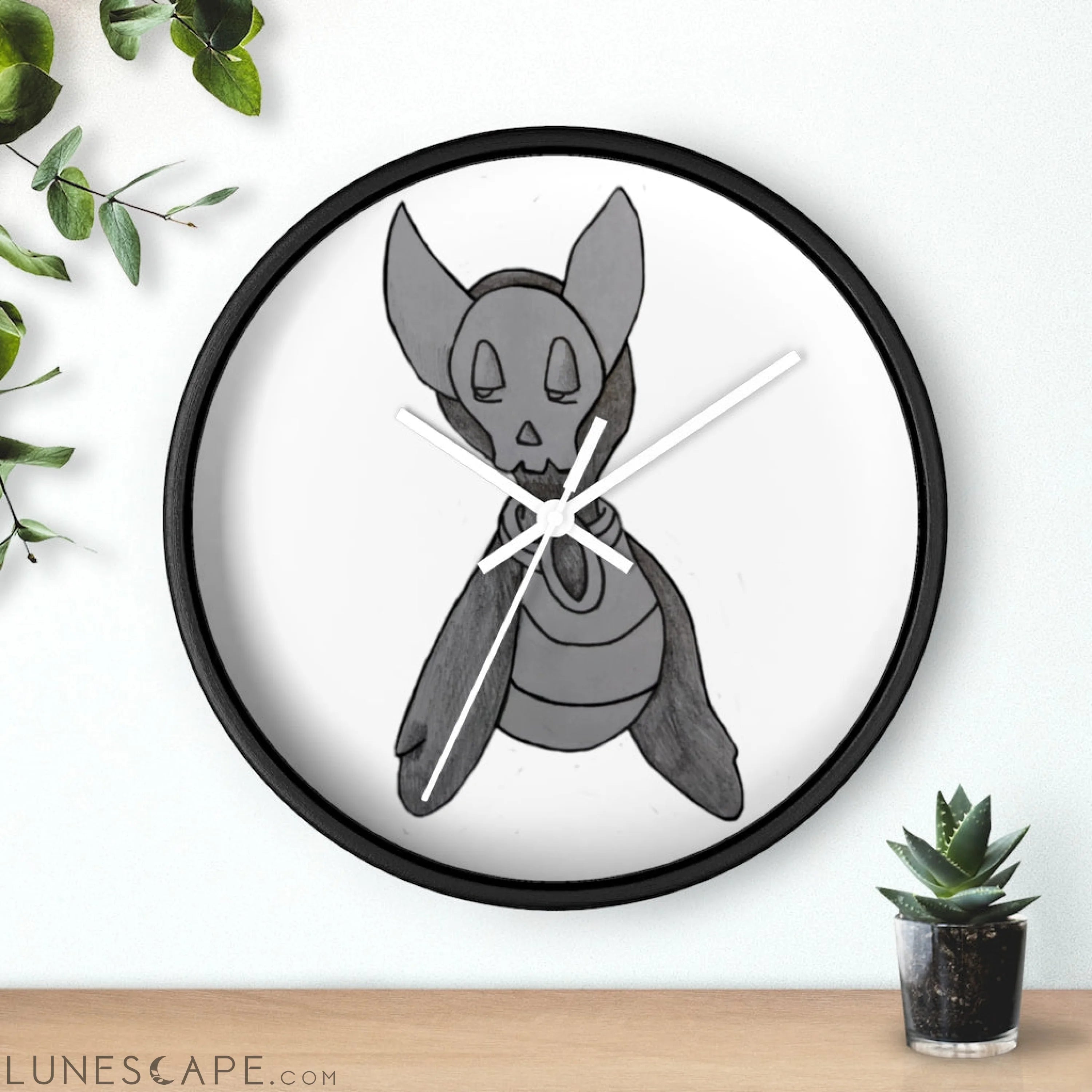 Ghoul Wall clock LUNESCAPE