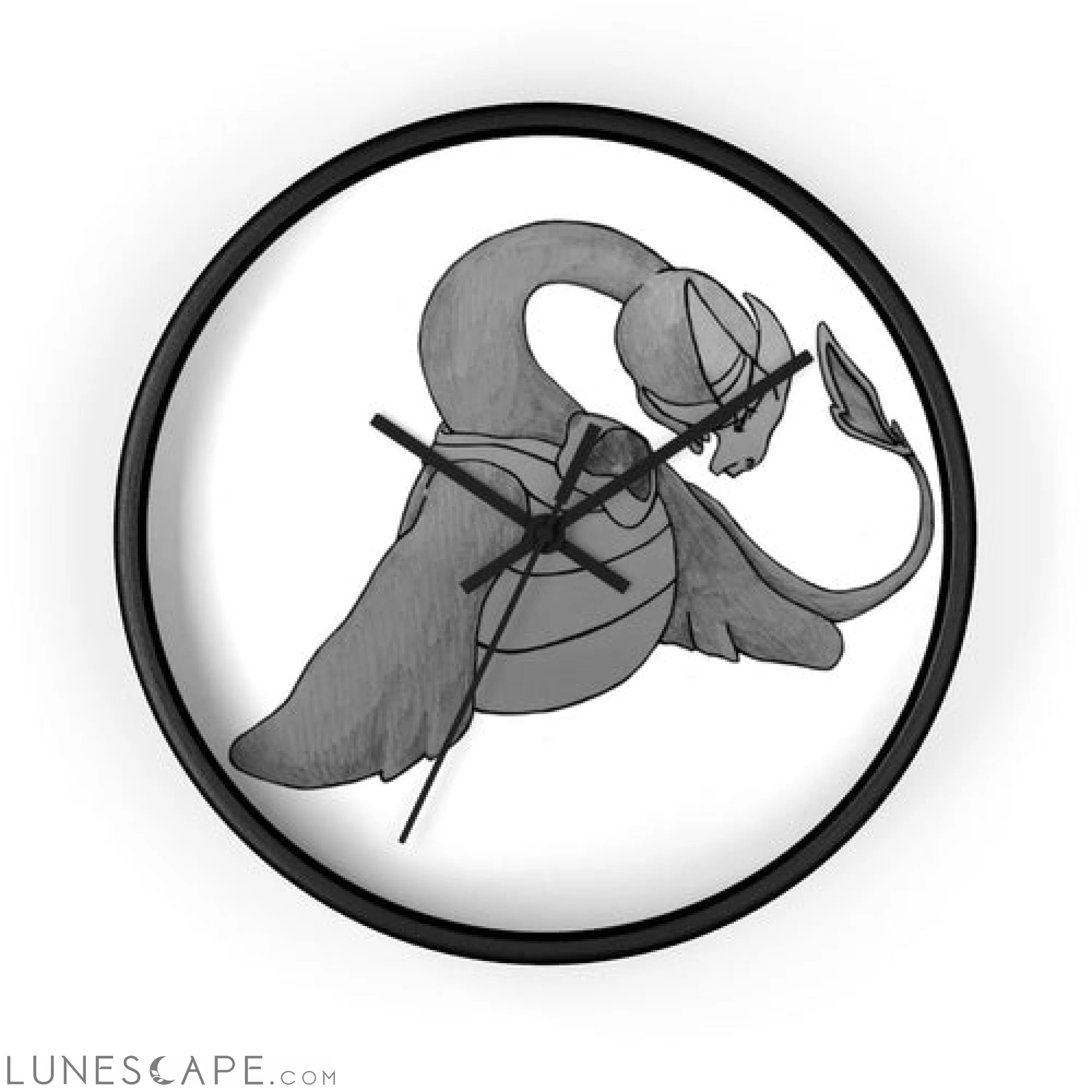 Ghoulaba Wall clock LUNESCAPE