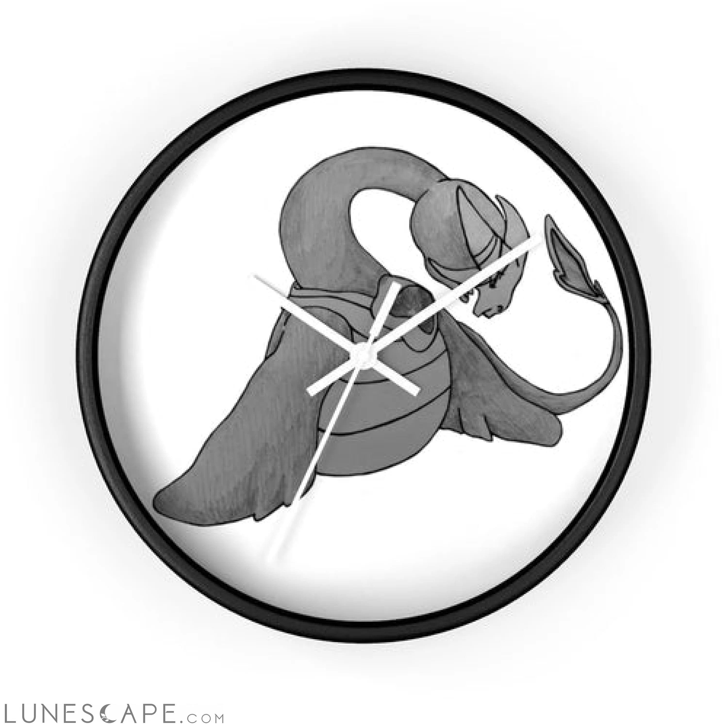 Ghoulaba Wall clock LUNESCAPE
