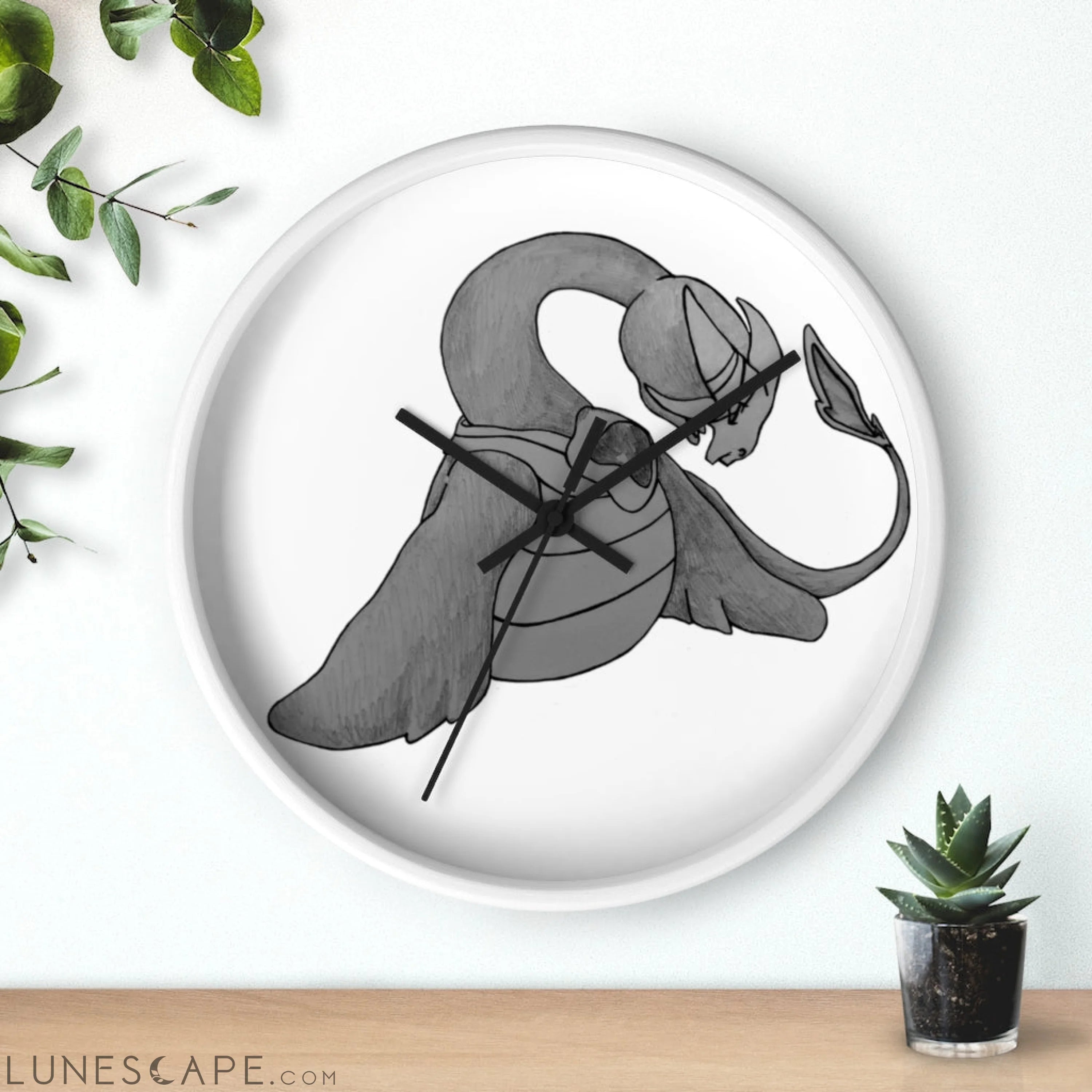Ghoulaba Wall clock LUNESCAPE