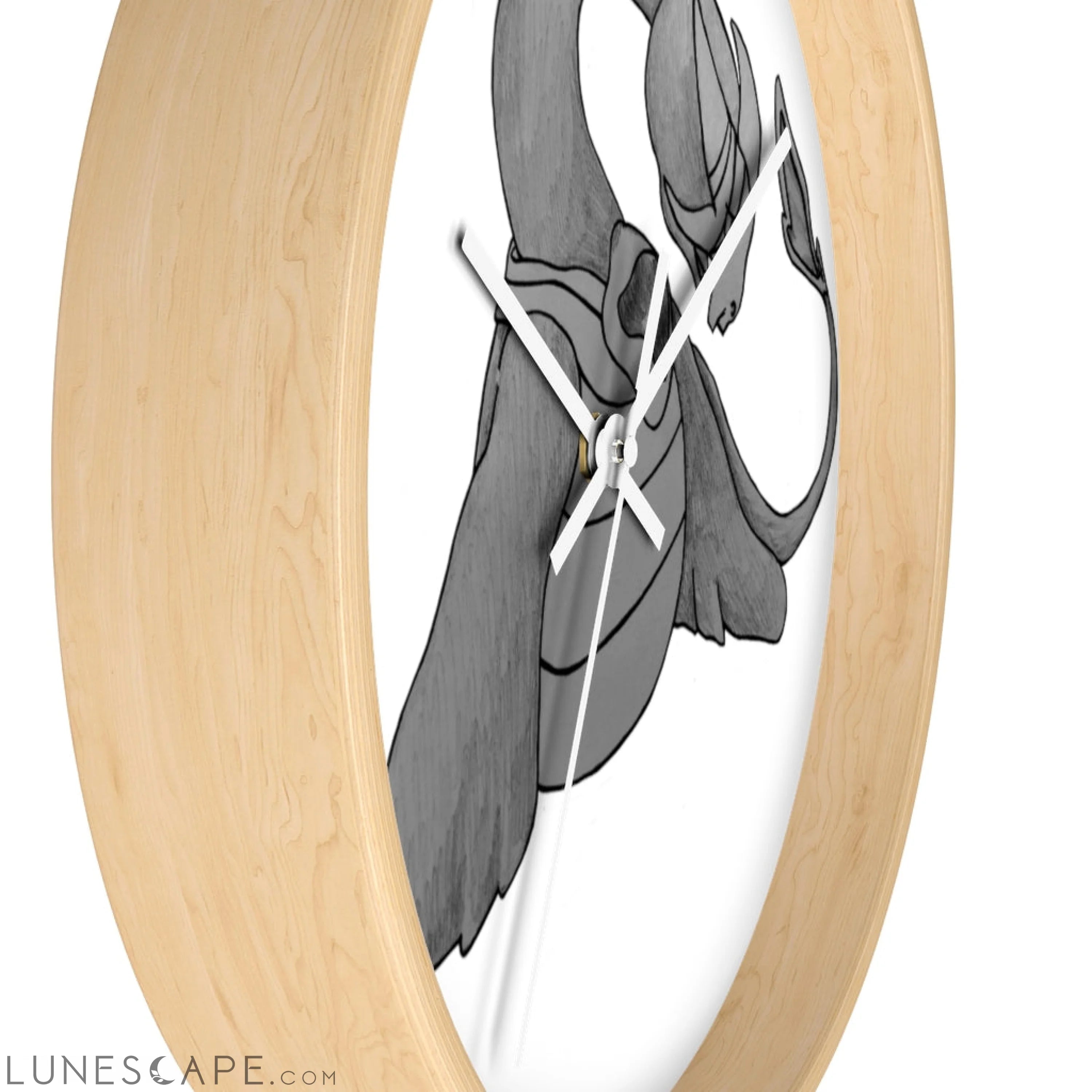 Ghoulaba Wall clock LUNESCAPE
