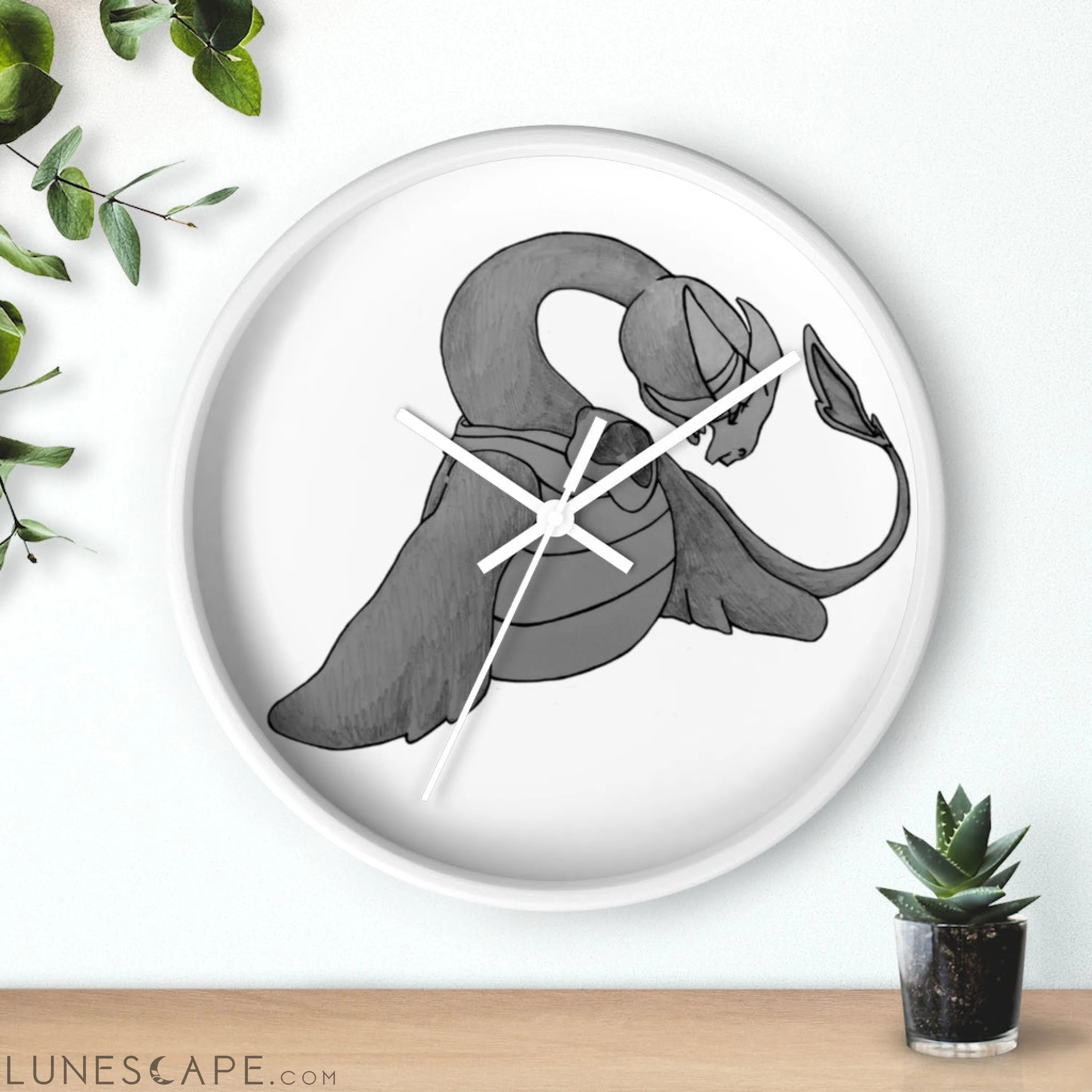 Ghoulaba Wall clock LUNESCAPE
