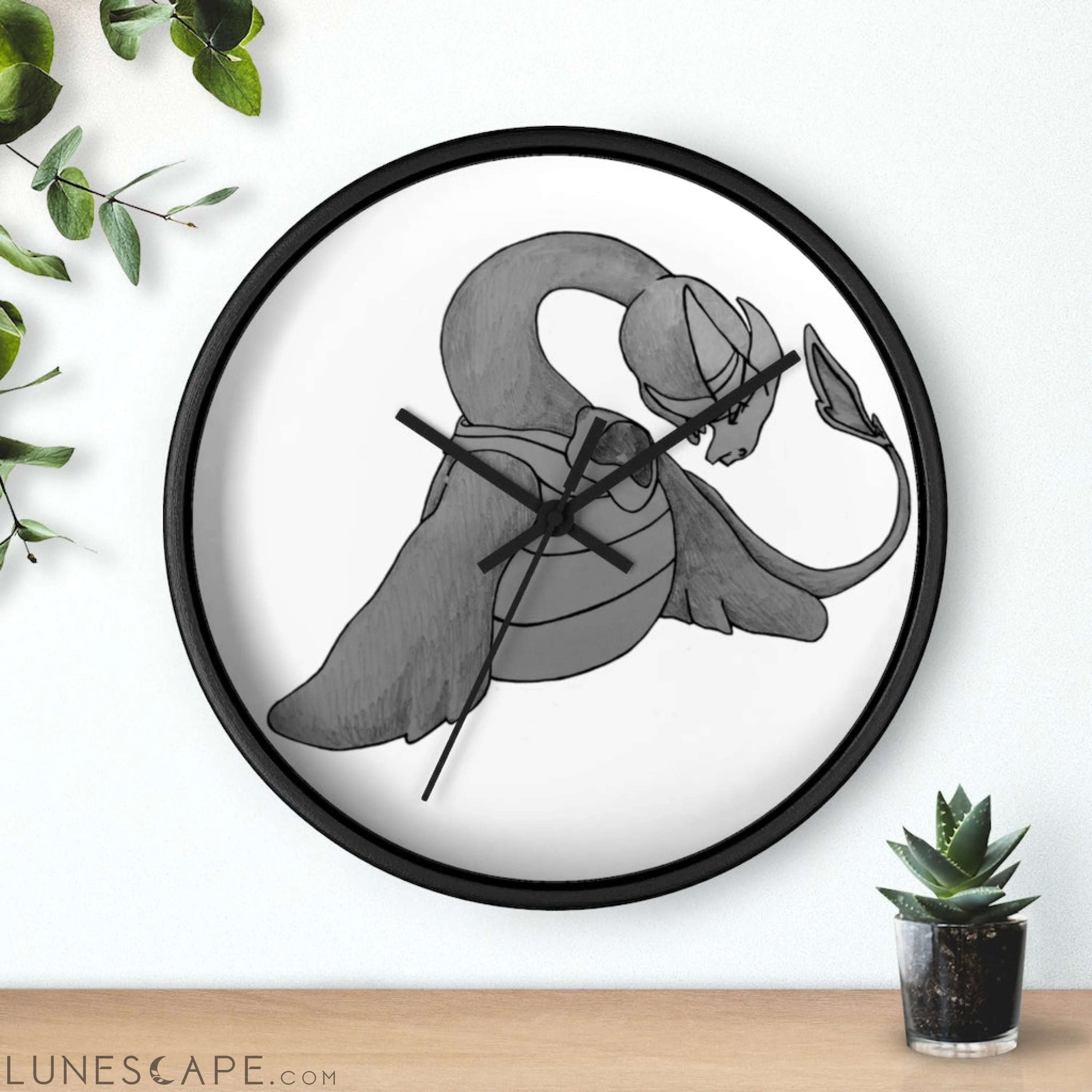 Ghoulaba Wall clock LUNESCAPE