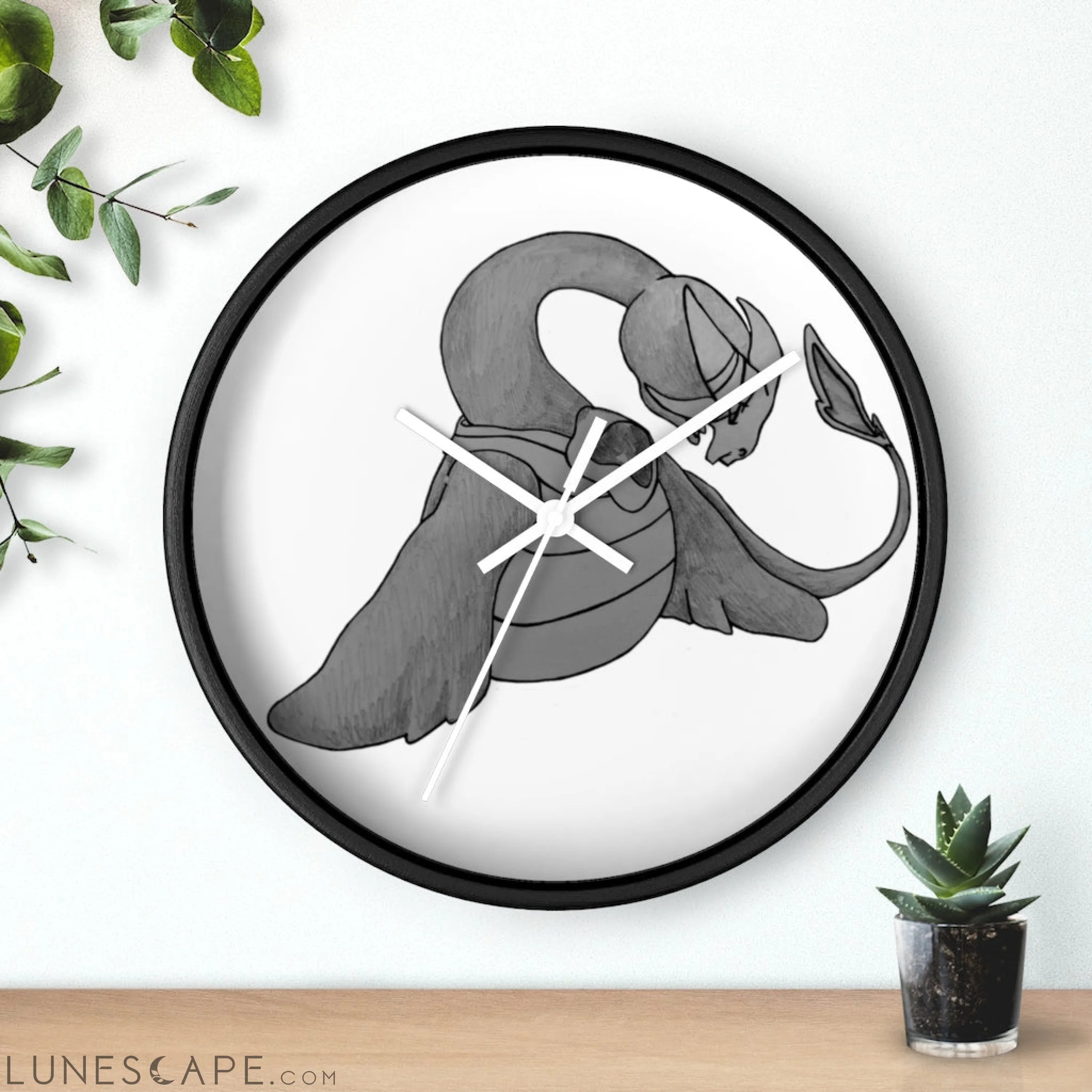 Ghoulaba Wall clock LUNESCAPE