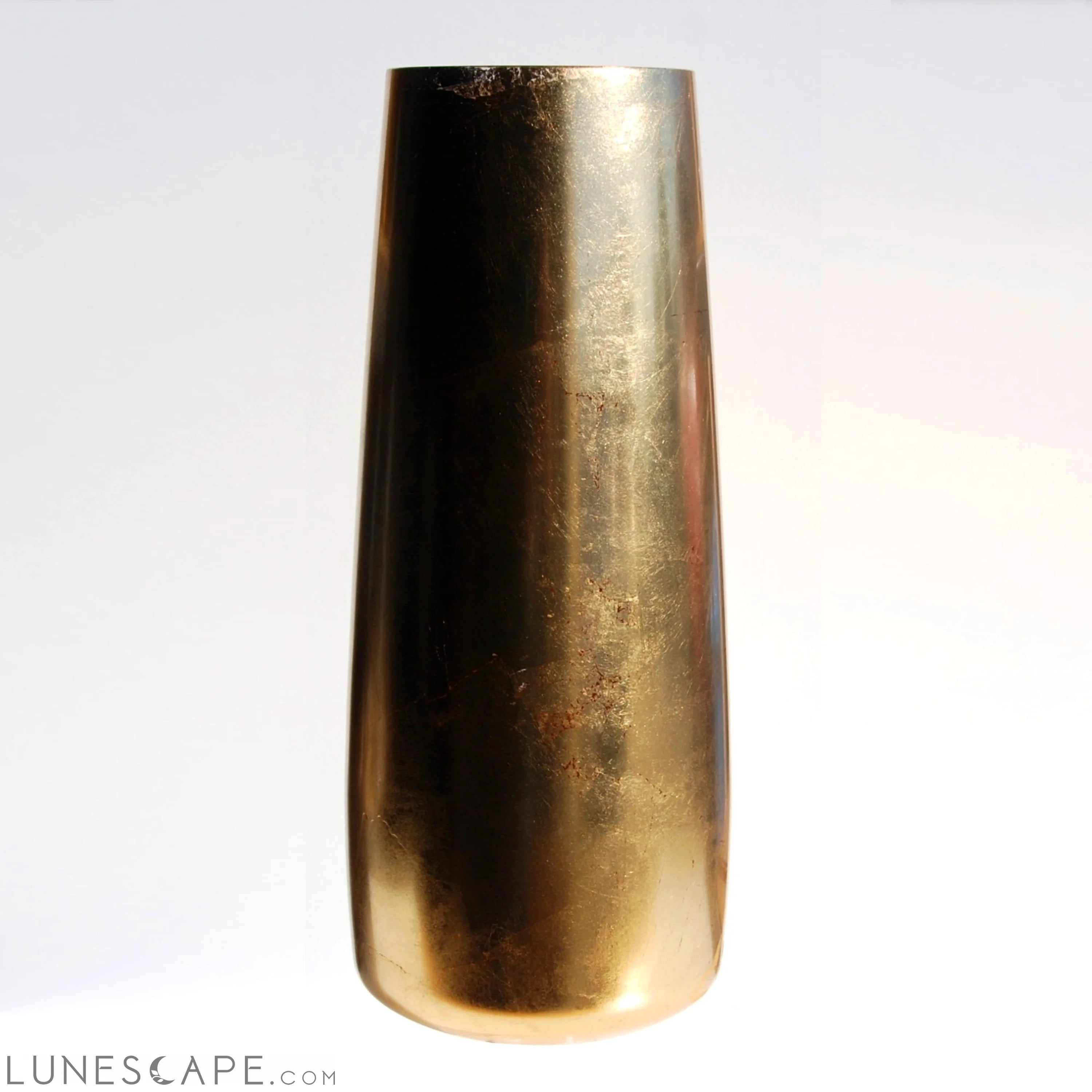 GILT 18" Gold Gilded Zen Vase LUNESCAPE