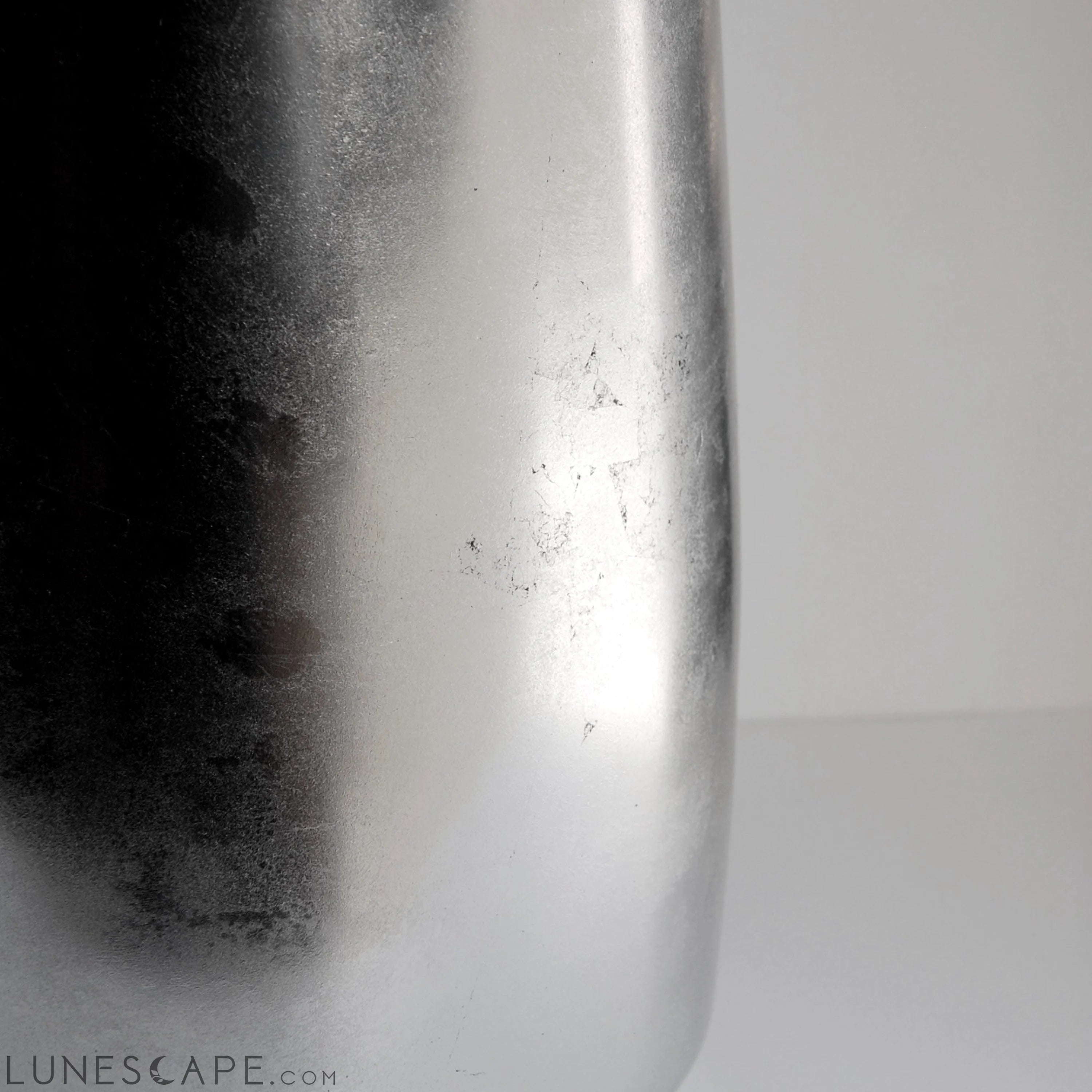 GILT 18" Silver Gilded Zen Vase LUNESCAPE
