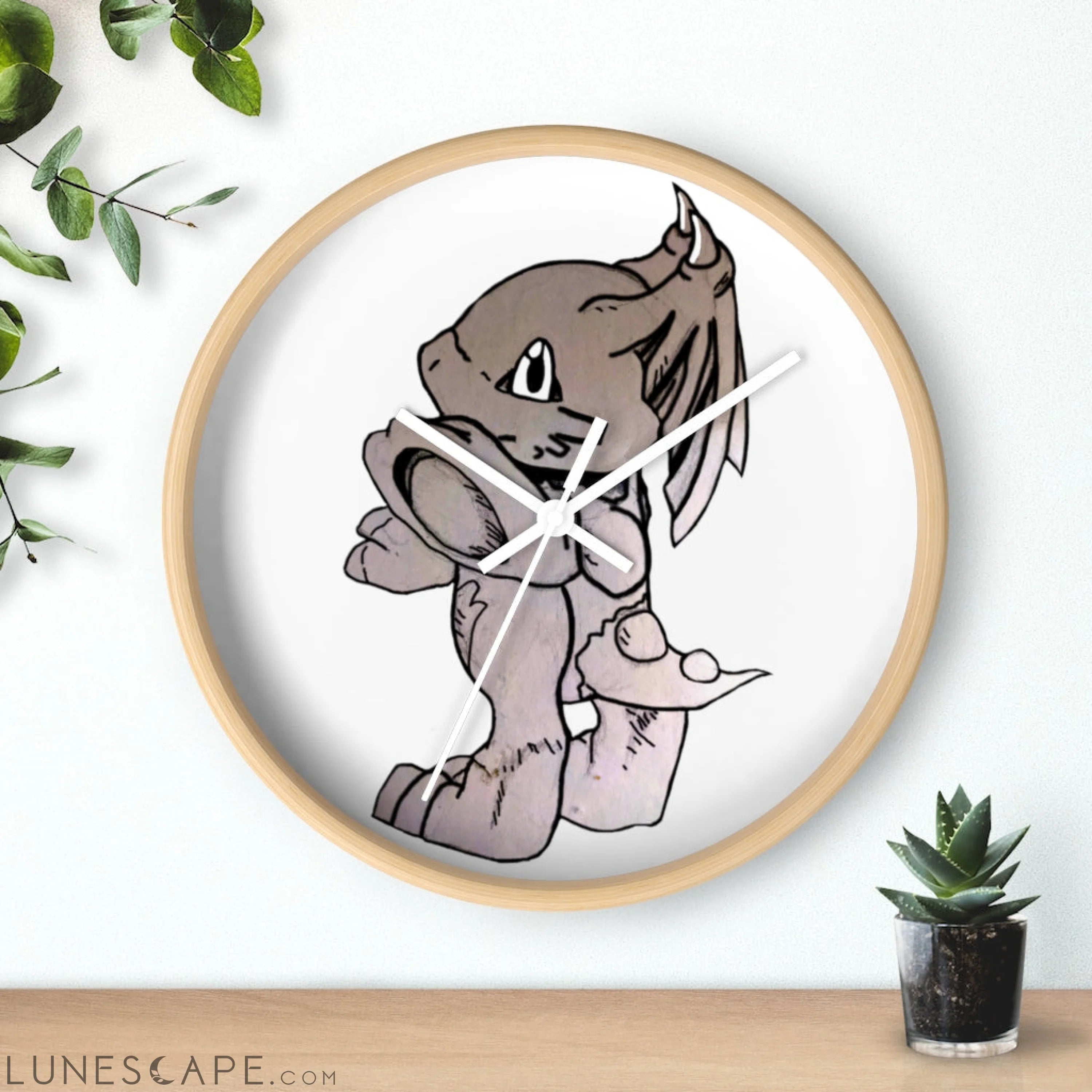 Glucose Wall clock LUNESCAPE