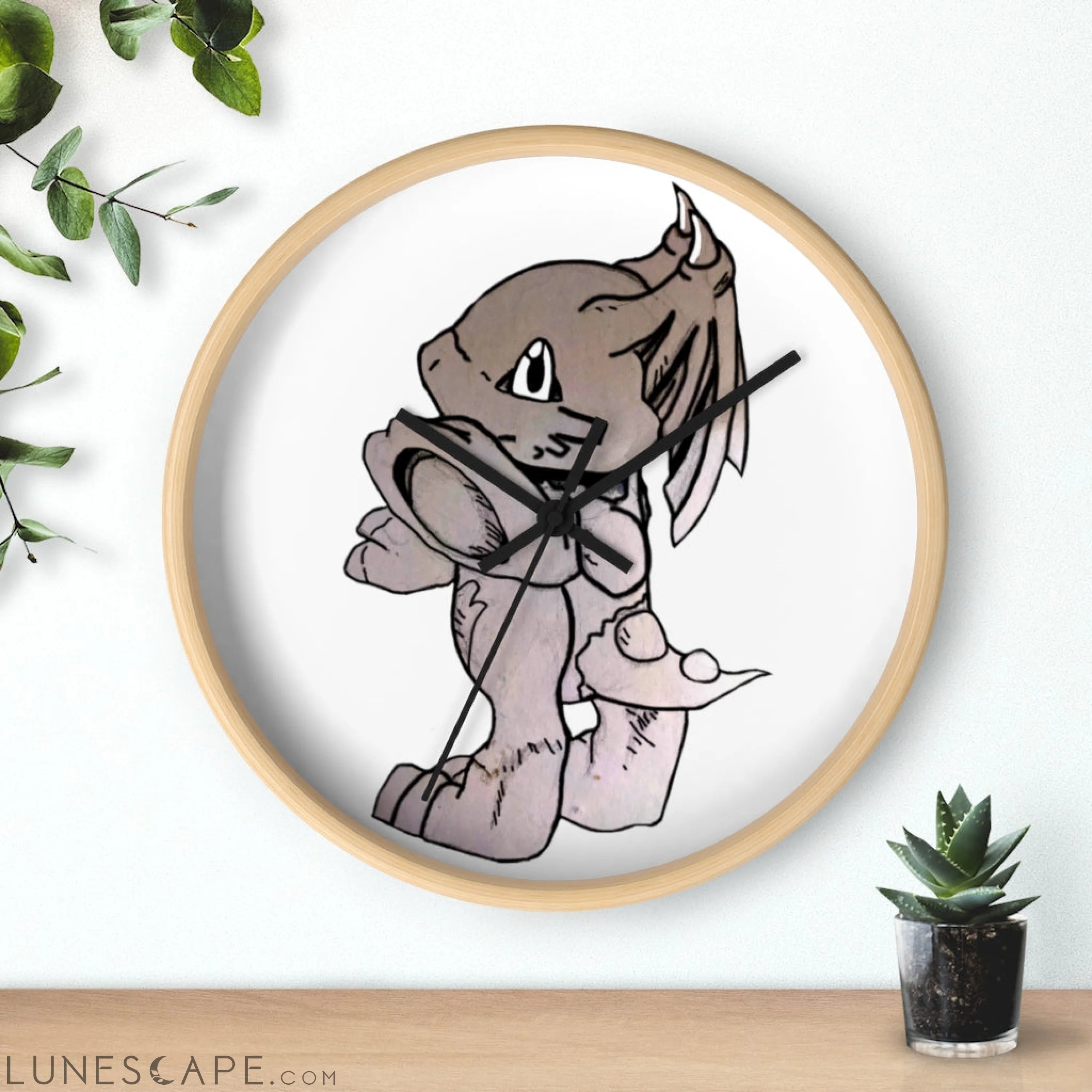 Glucose Wall clock LUNESCAPE