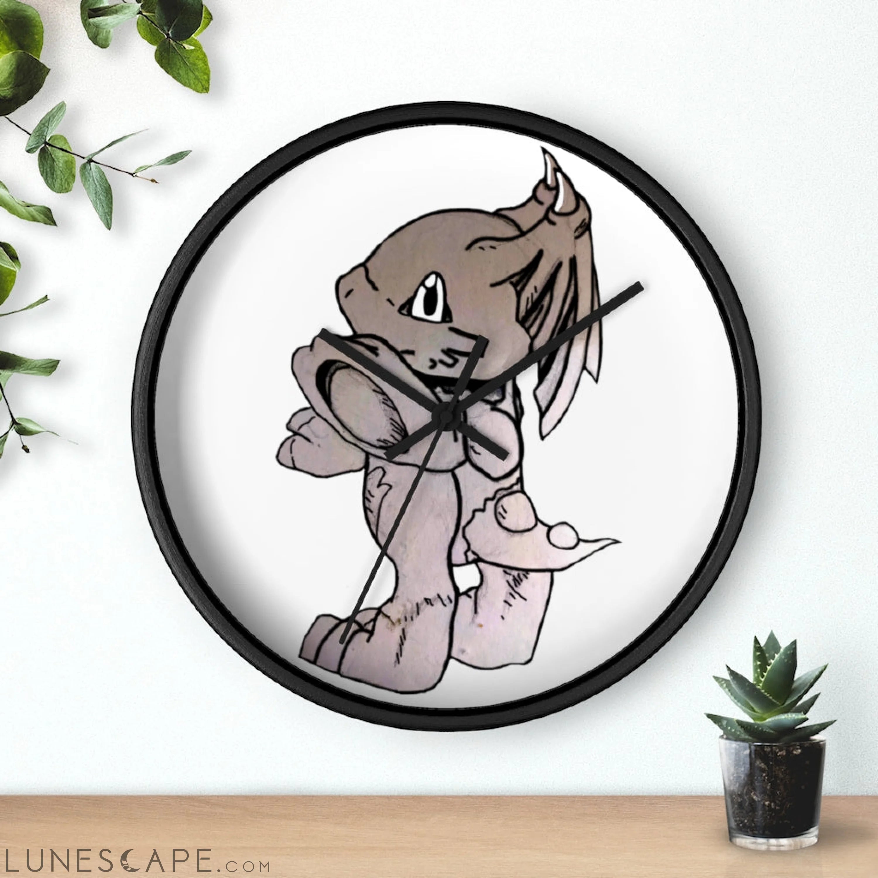 Glucose Wall clock LUNESCAPE