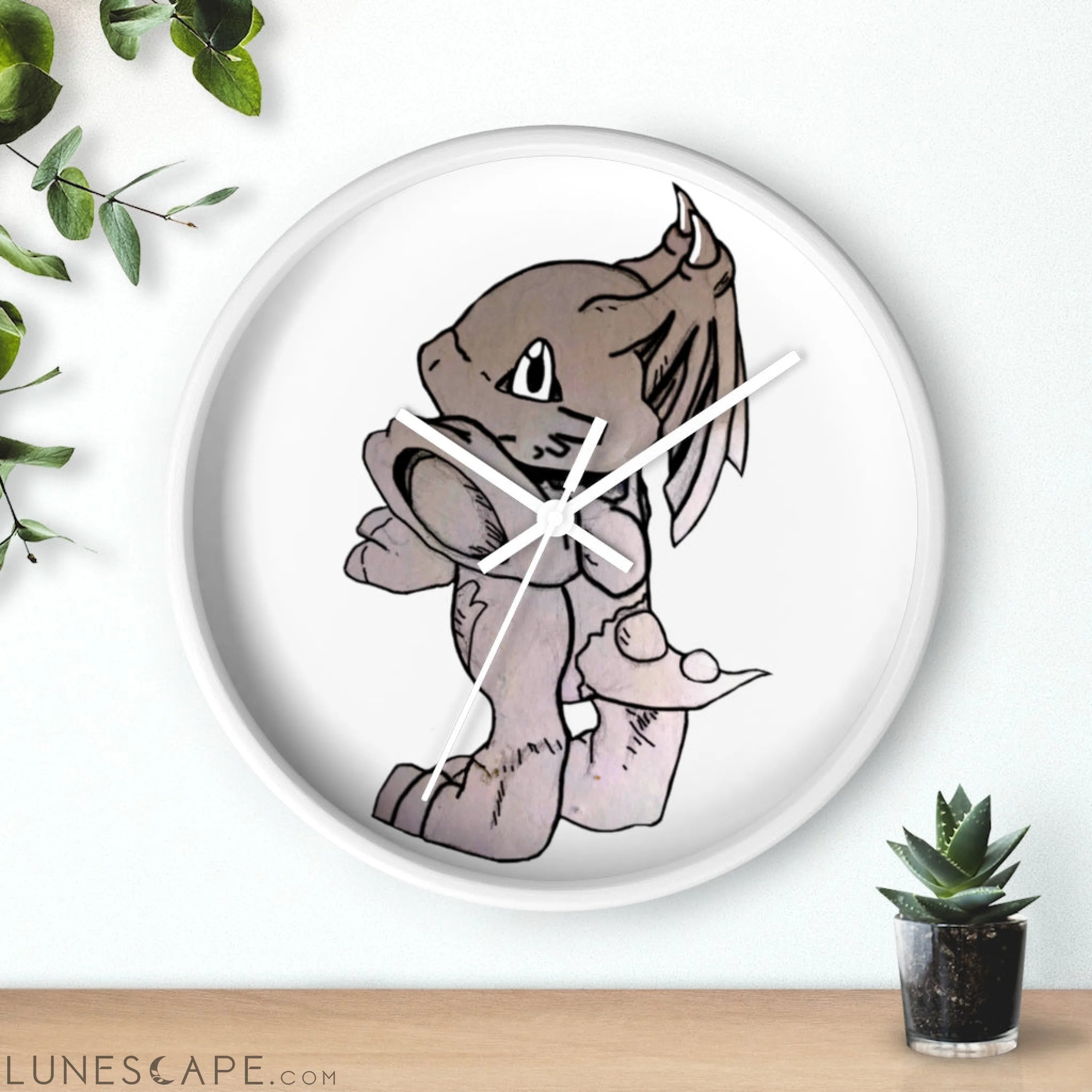 Glucose Wall clock LUNESCAPE