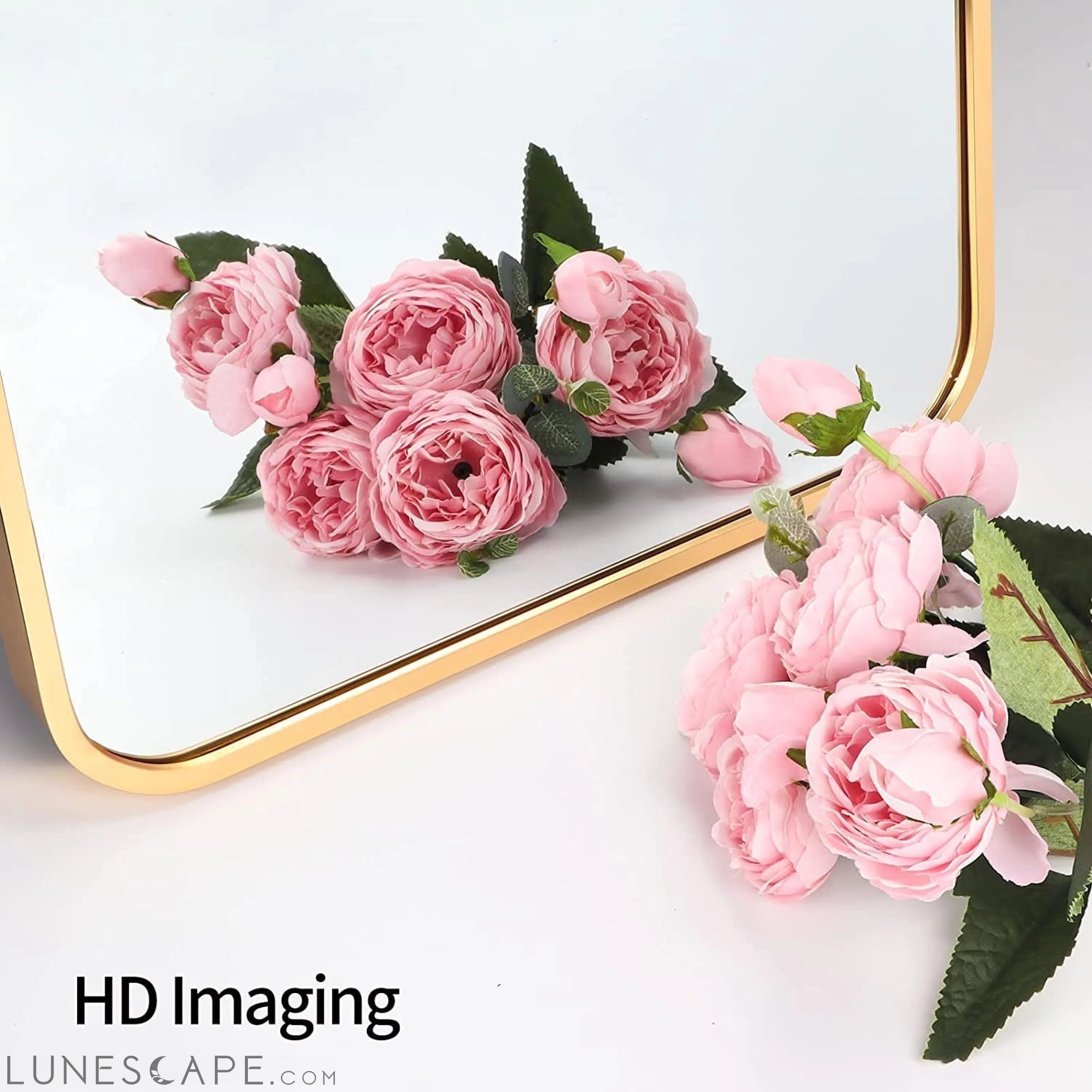 Gold Full Length Wall Mirror LUNESCAPE
