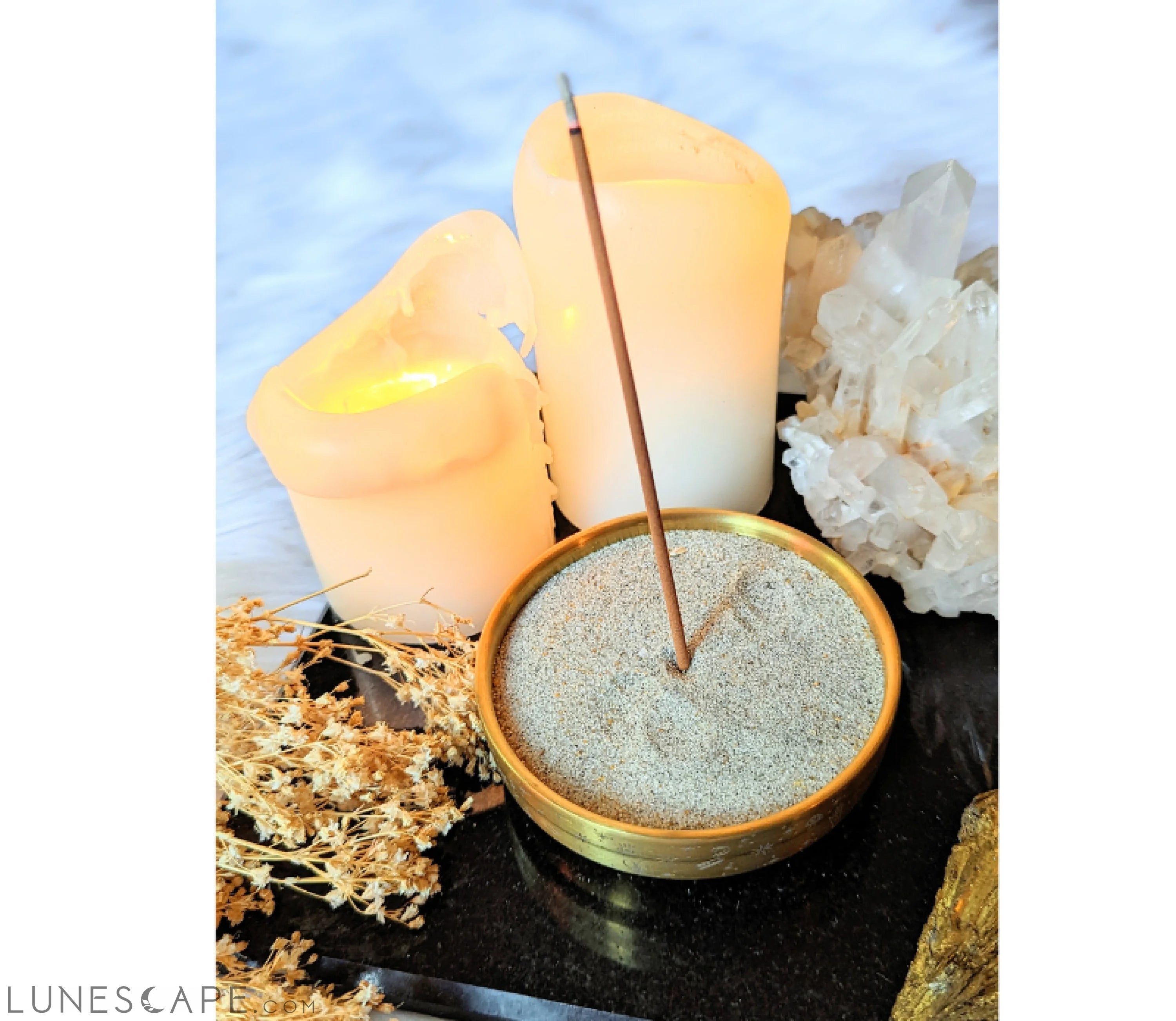 Golden Altar Bowl | Goddess Provisions LUNESCAPE