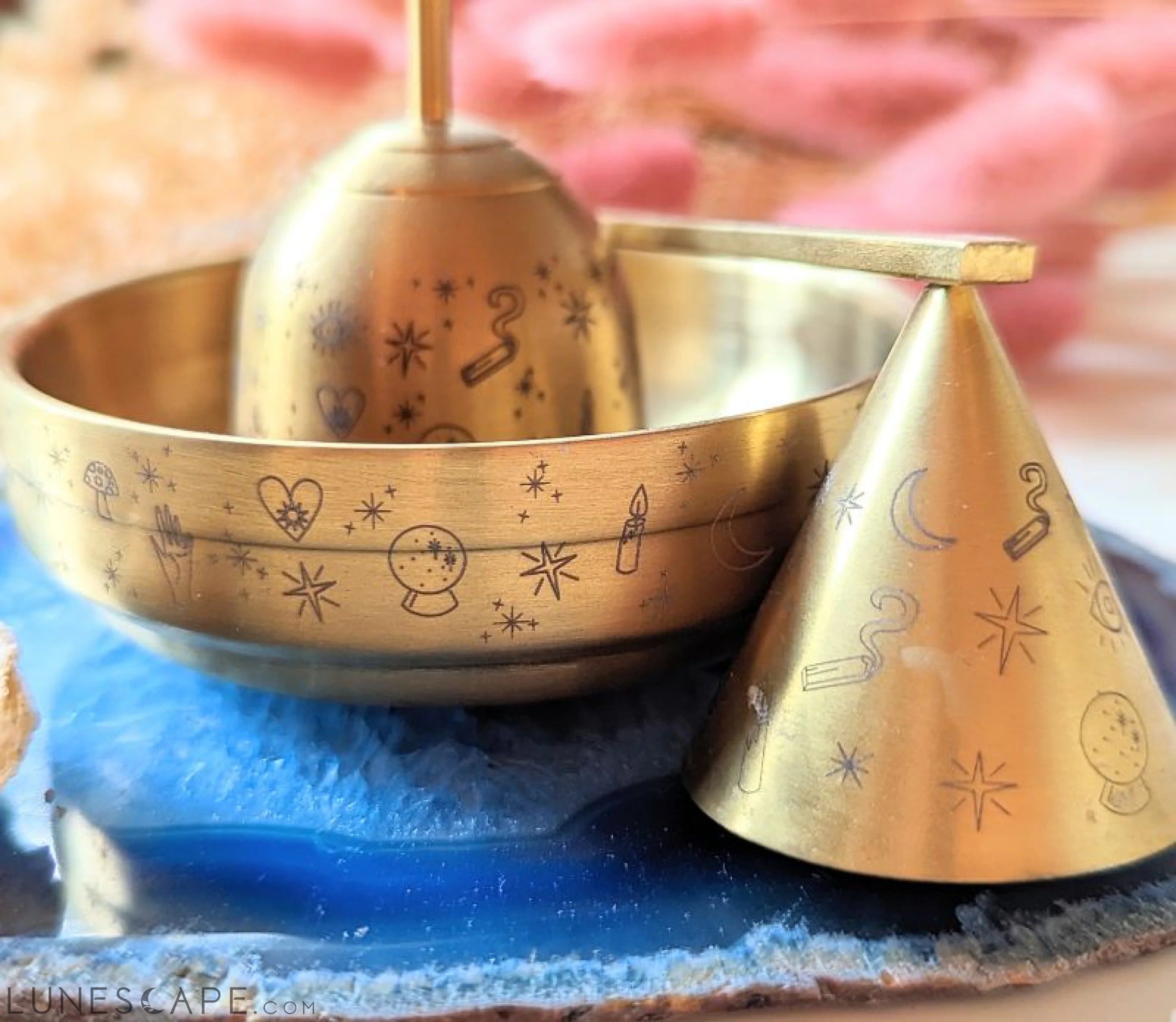 Golden Altar Bowl | Goddess Provisions LUNESCAPE