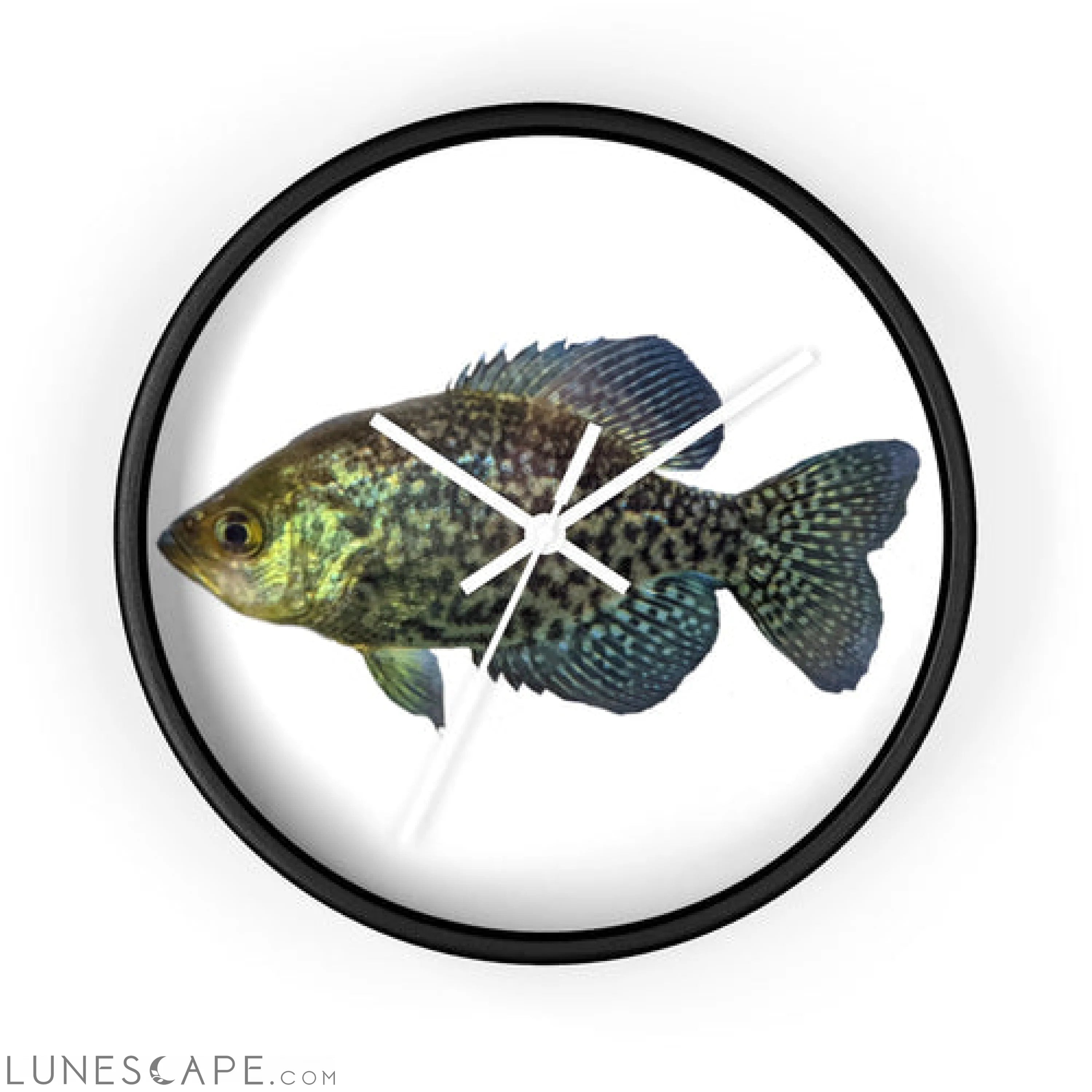 Golden Fish Wall clock LUNESCAPE