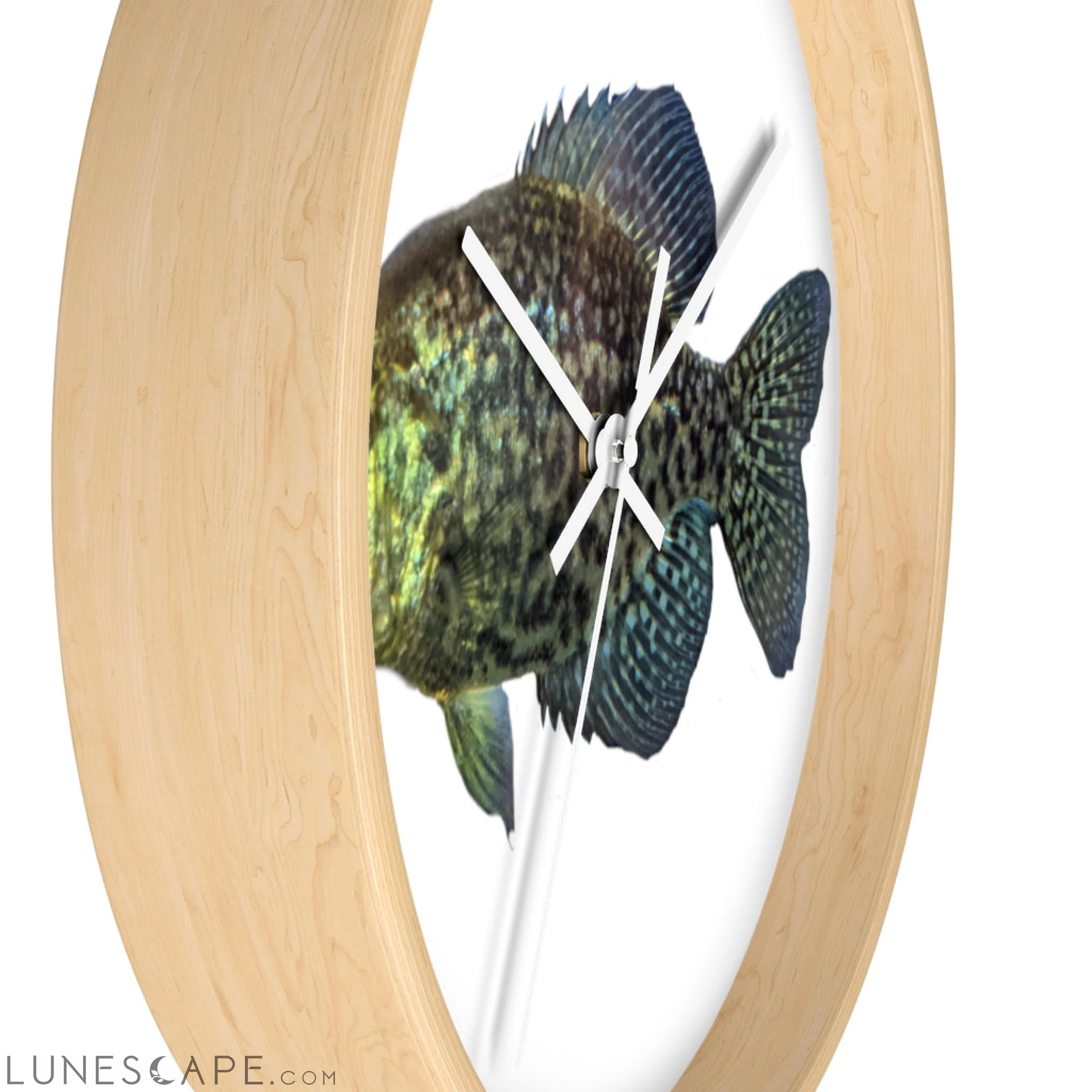Golden Fish Wall clock LUNESCAPE