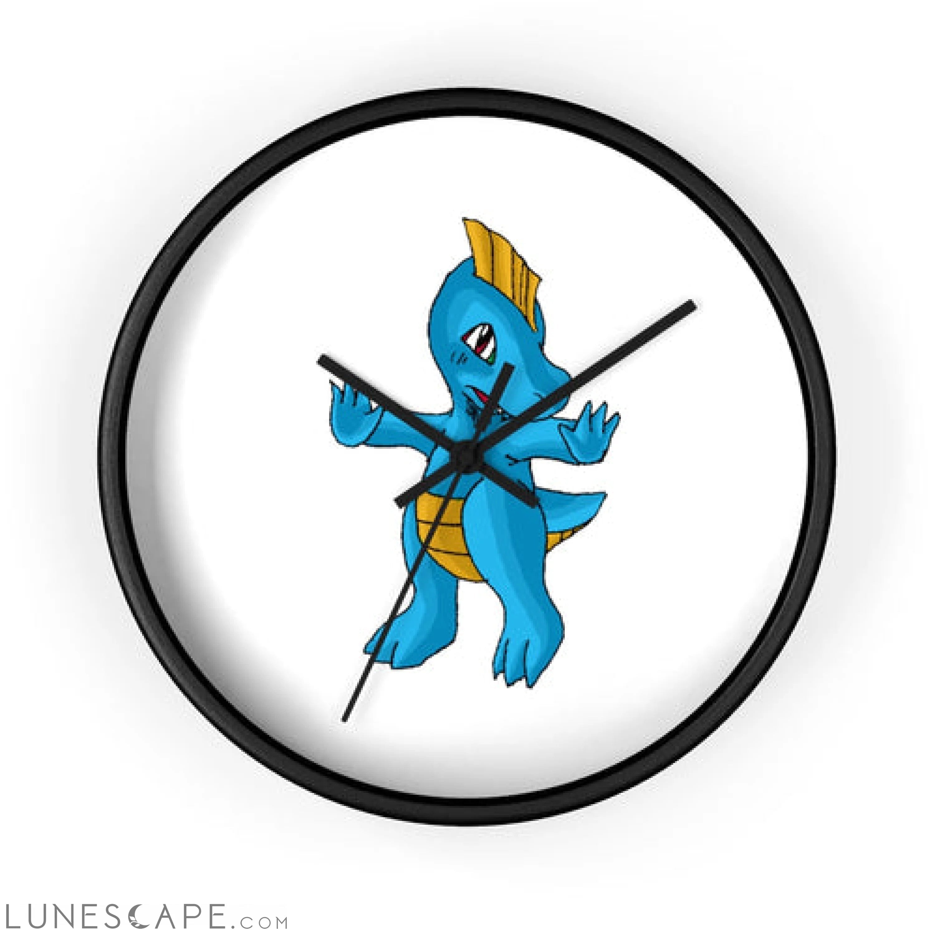 Goldi Wall clock LUNESCAPE