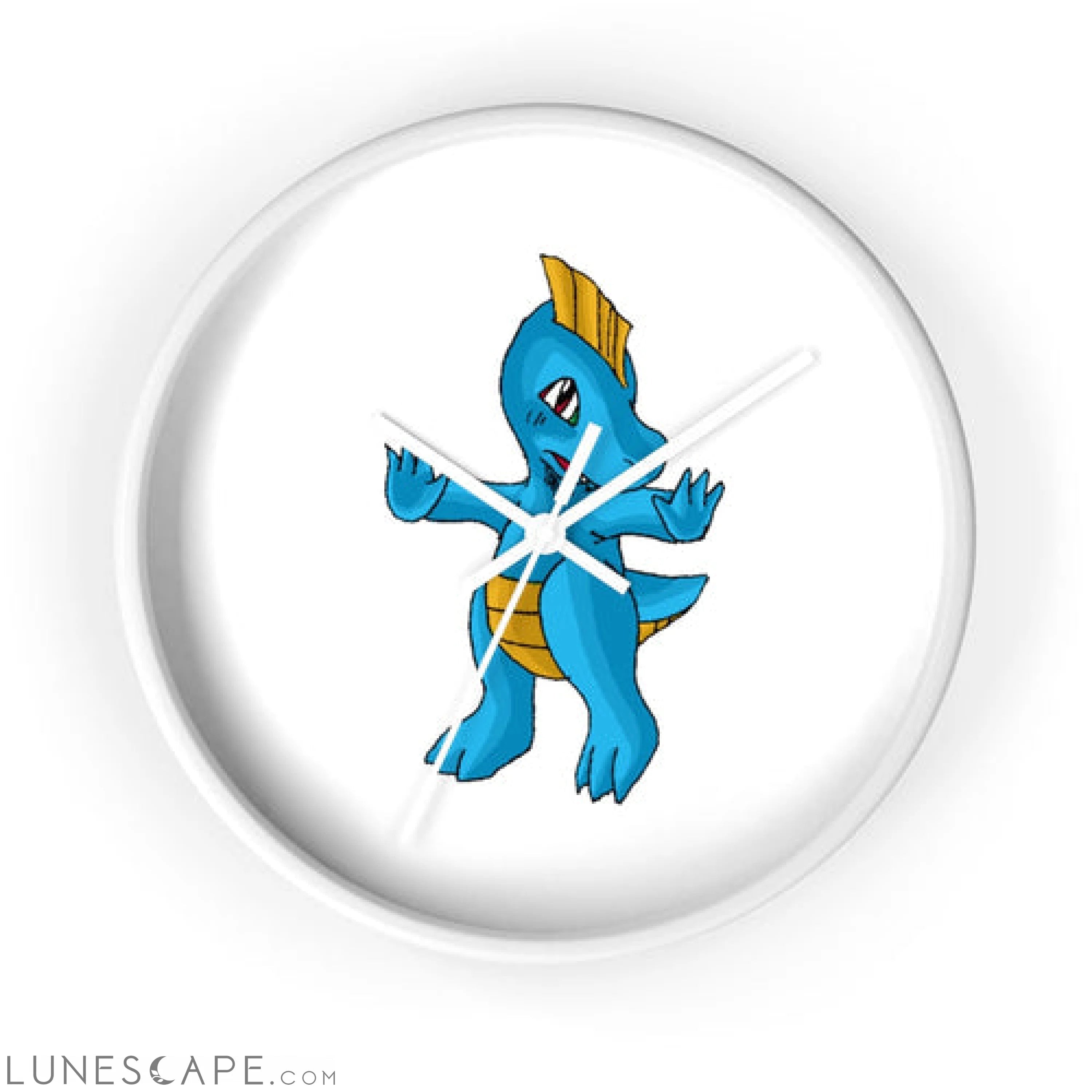 Goldi Wall clock LUNESCAPE