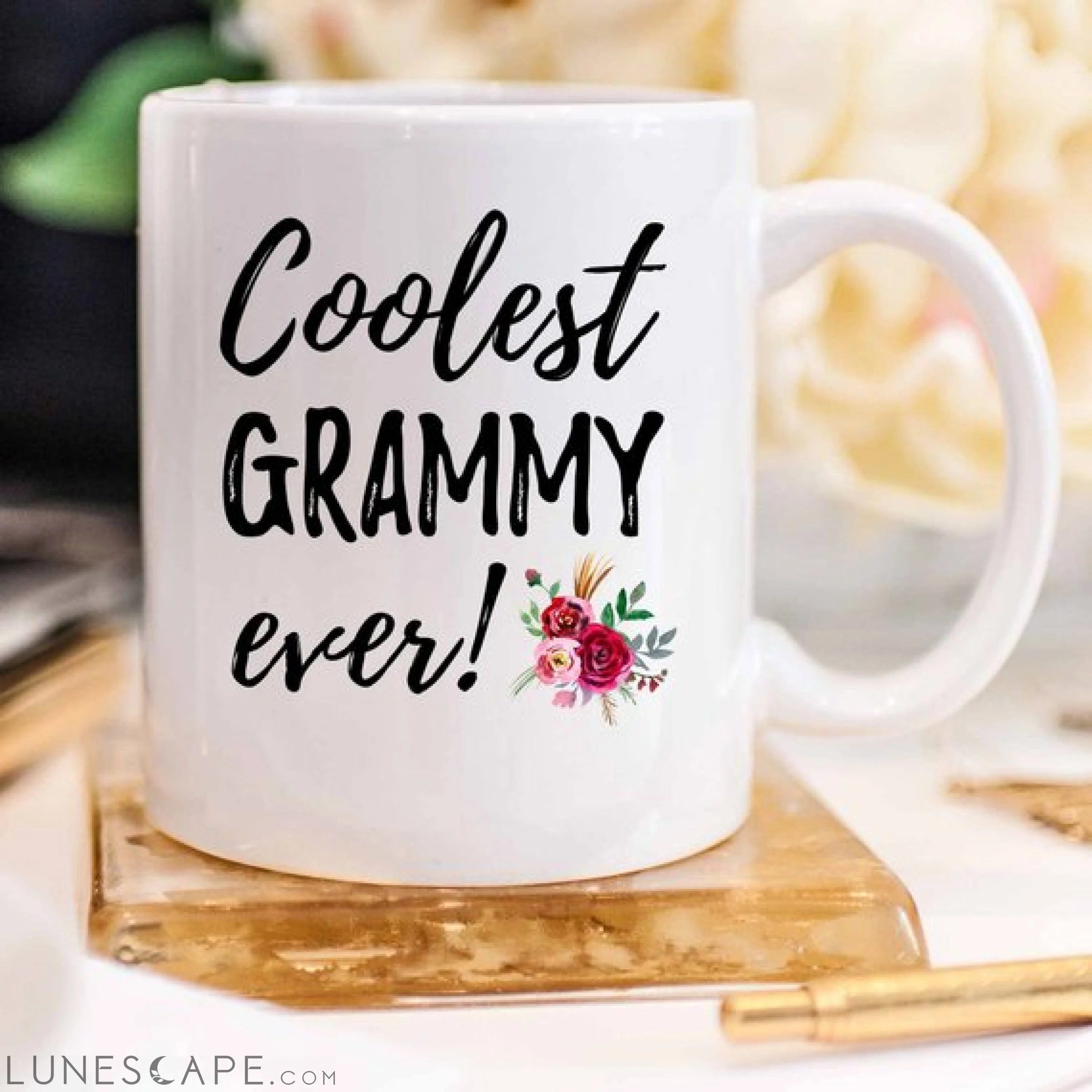 Grammy Mug, Mom From Daughter, Mother's Day, LUNESCAPE