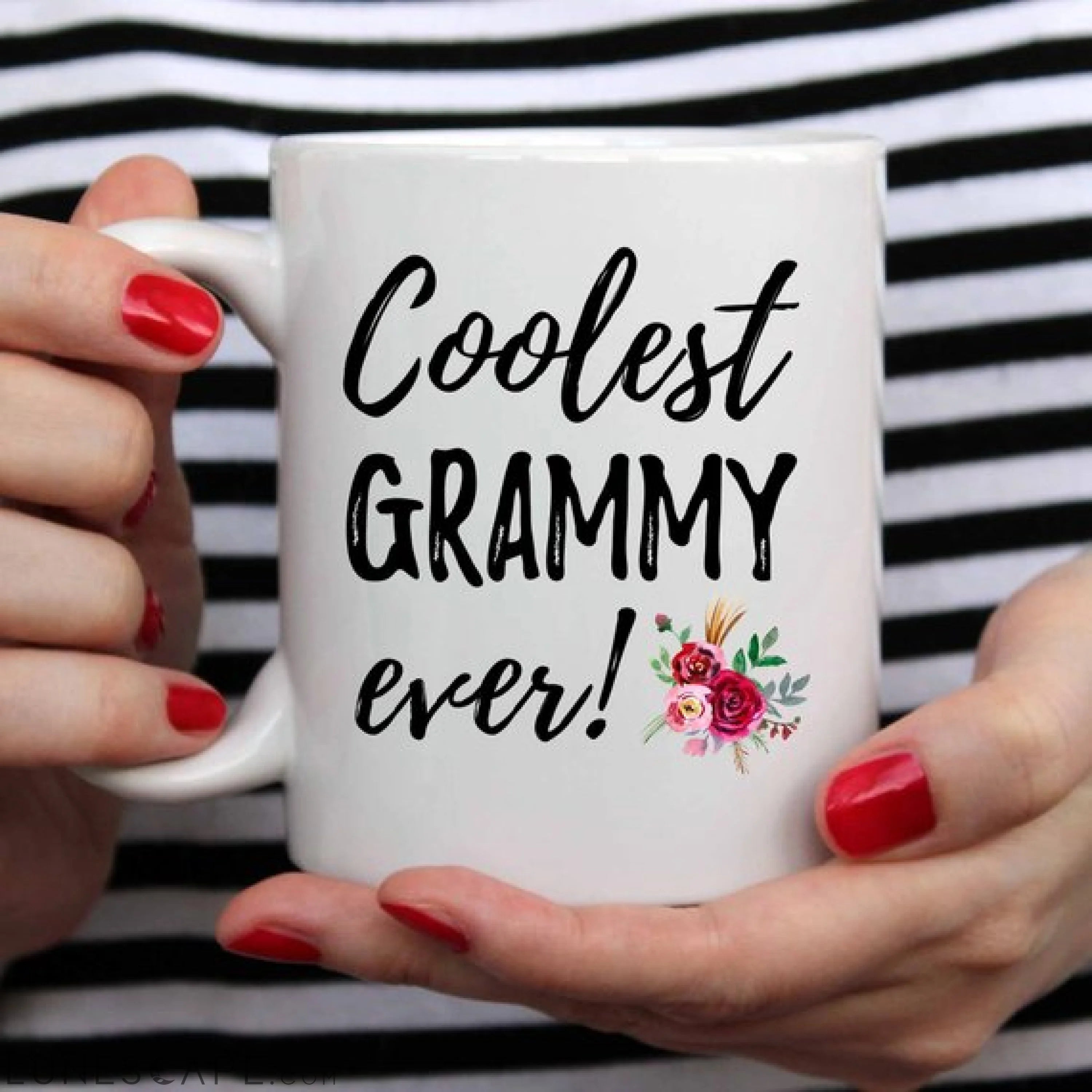 Grammy Mug, Mom From Daughter, Mother's Day, LUNESCAPE