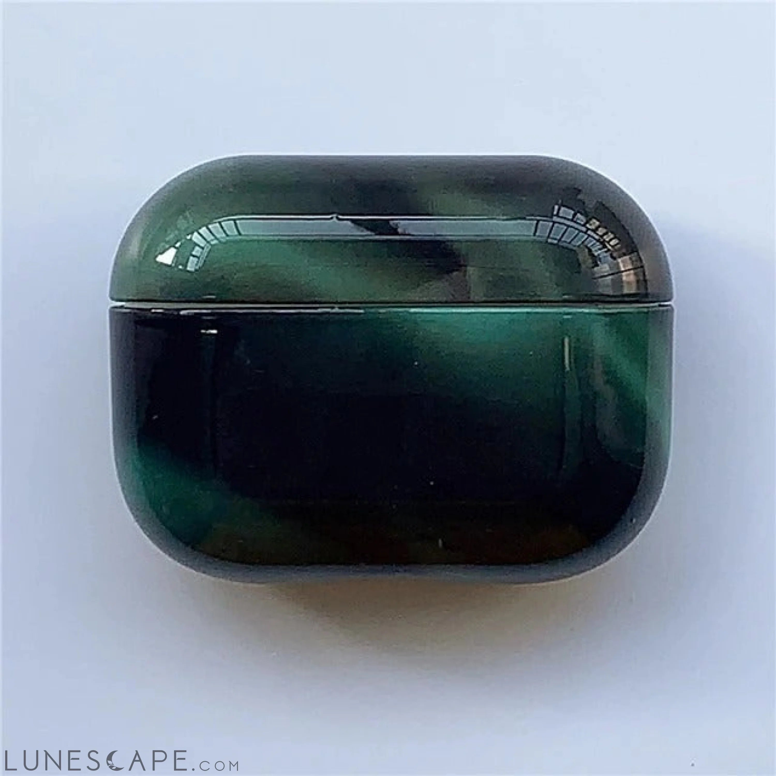 Green Aurora Marbling AirPods Pro Case LUNESCAPE