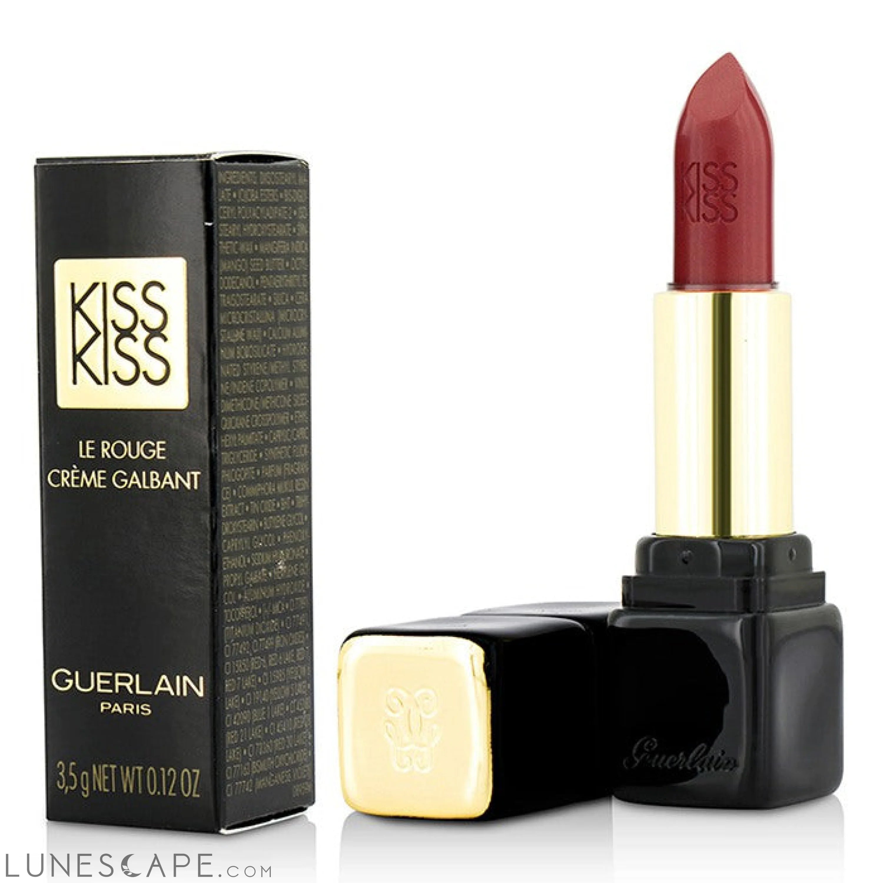 GUERLAIN - KissKiss Shaping Cream Lip Colour 3.5g/0.12oz LUNESCAPE