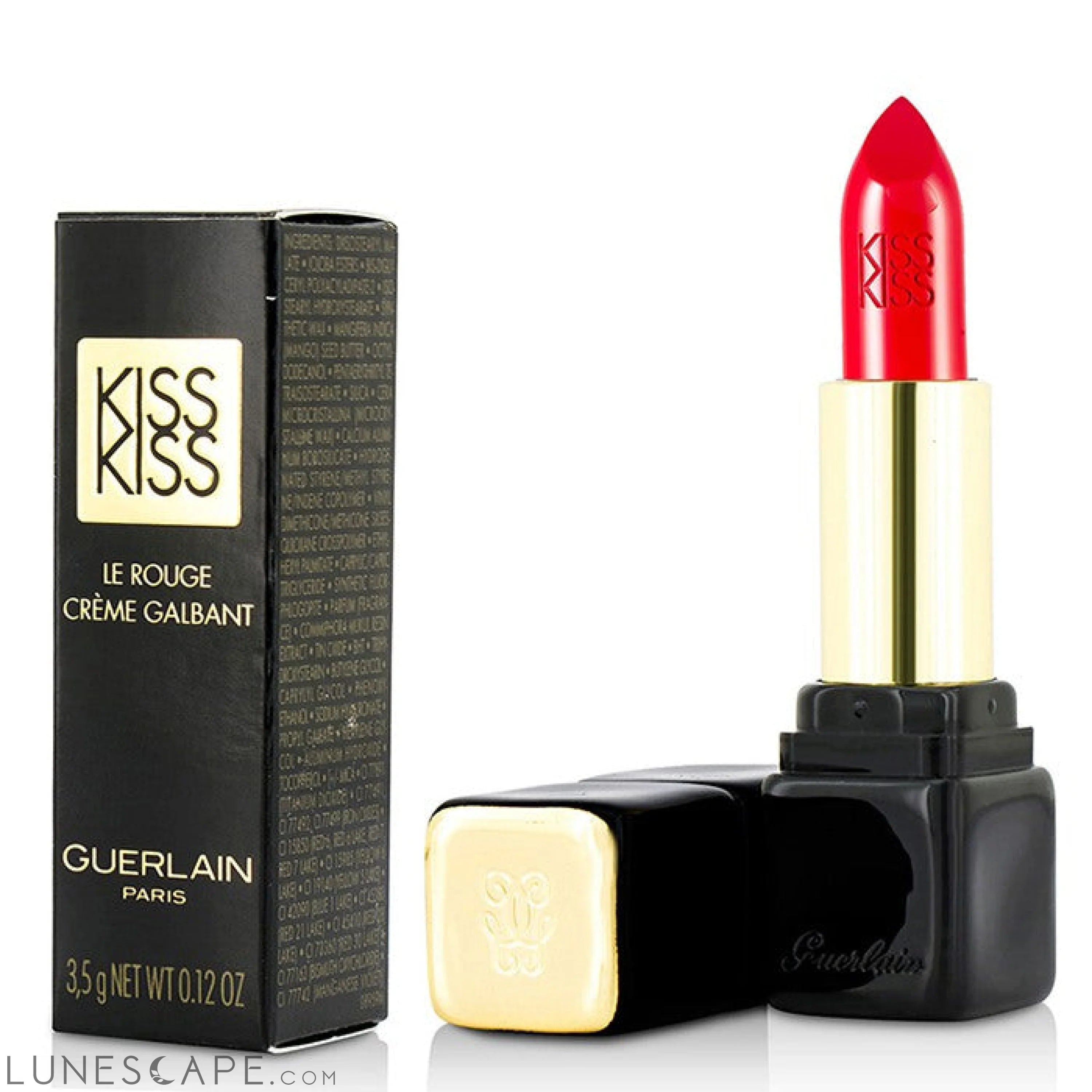 GUERLAIN - KissKiss Shaping Cream Lip Colour 3.5g/0.12oz LUNESCAPE
