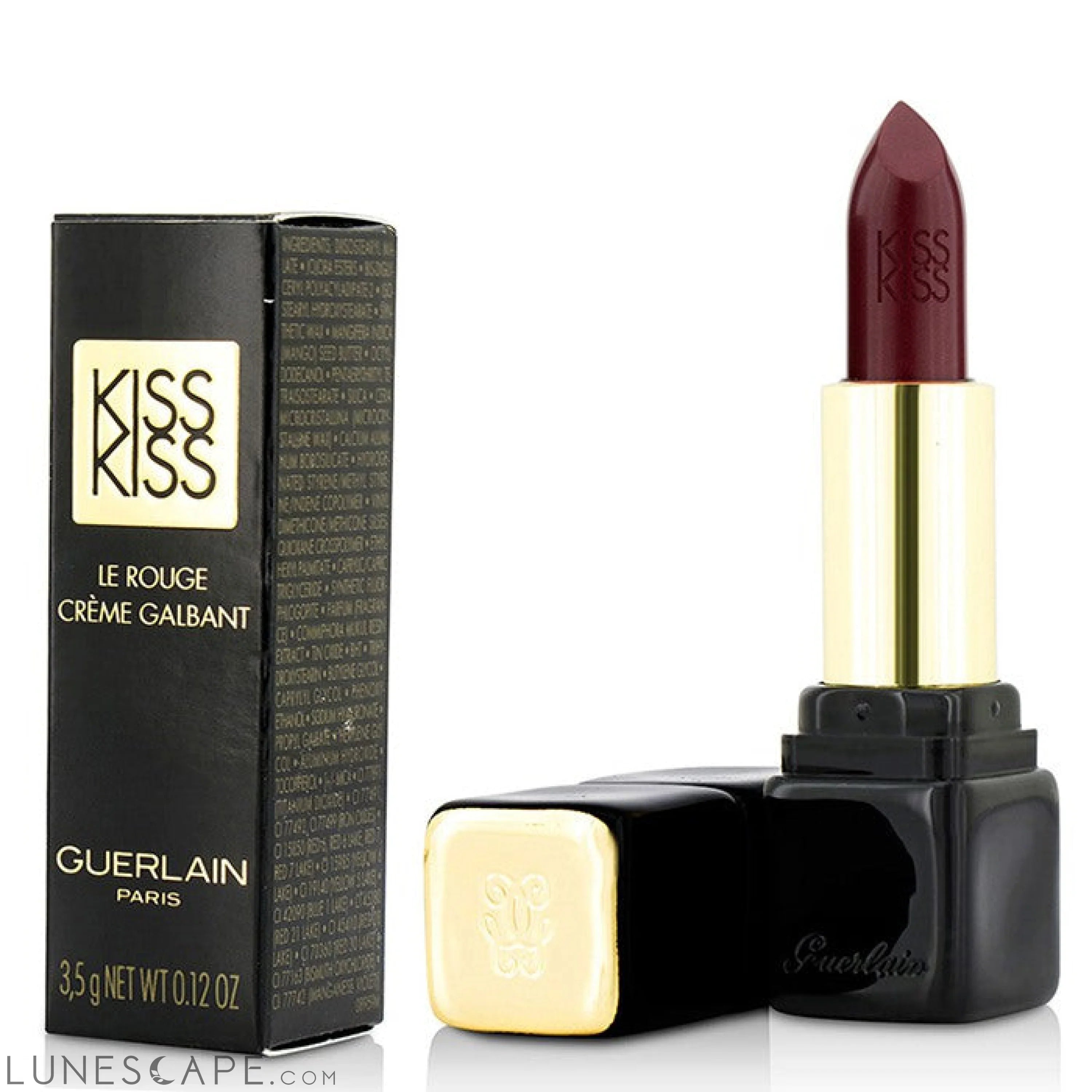 GUERLAIN - KissKiss Shaping Cream Lip Colour 3.5g/0.12oz LUNESCAPE