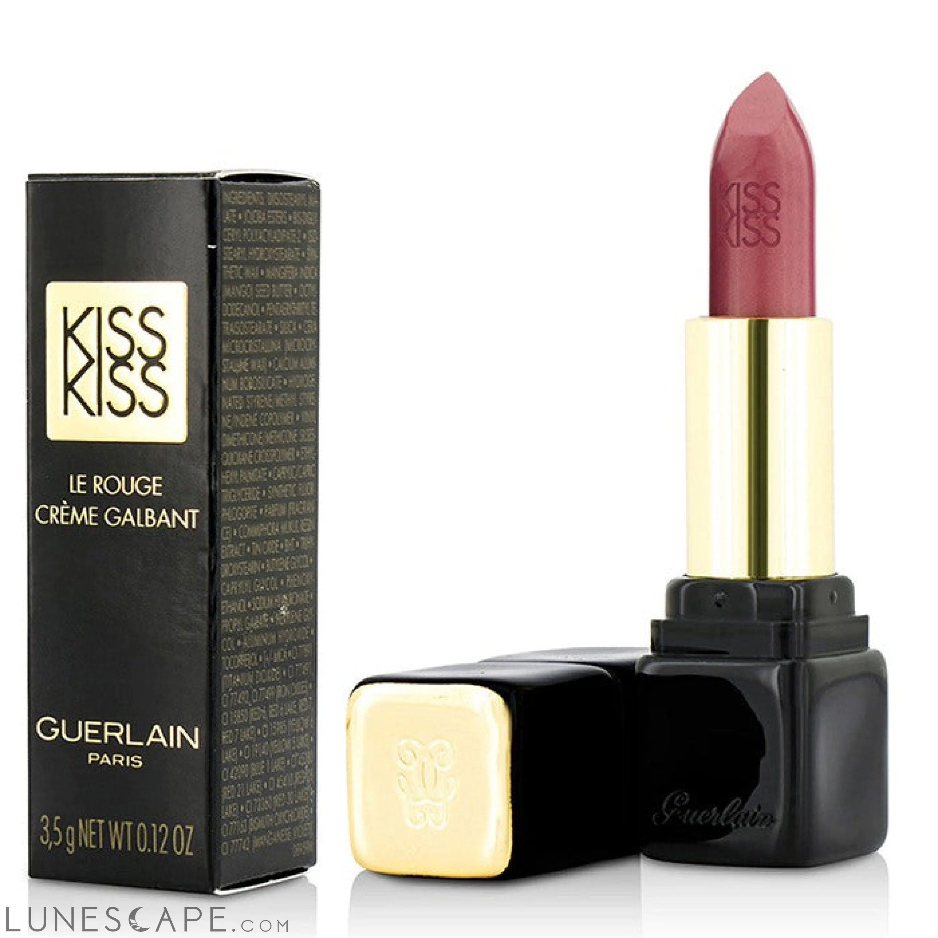 GUERLAIN - KissKiss Shaping Cream Lip Colour 3.5g/0.12oz LUNESCAPE