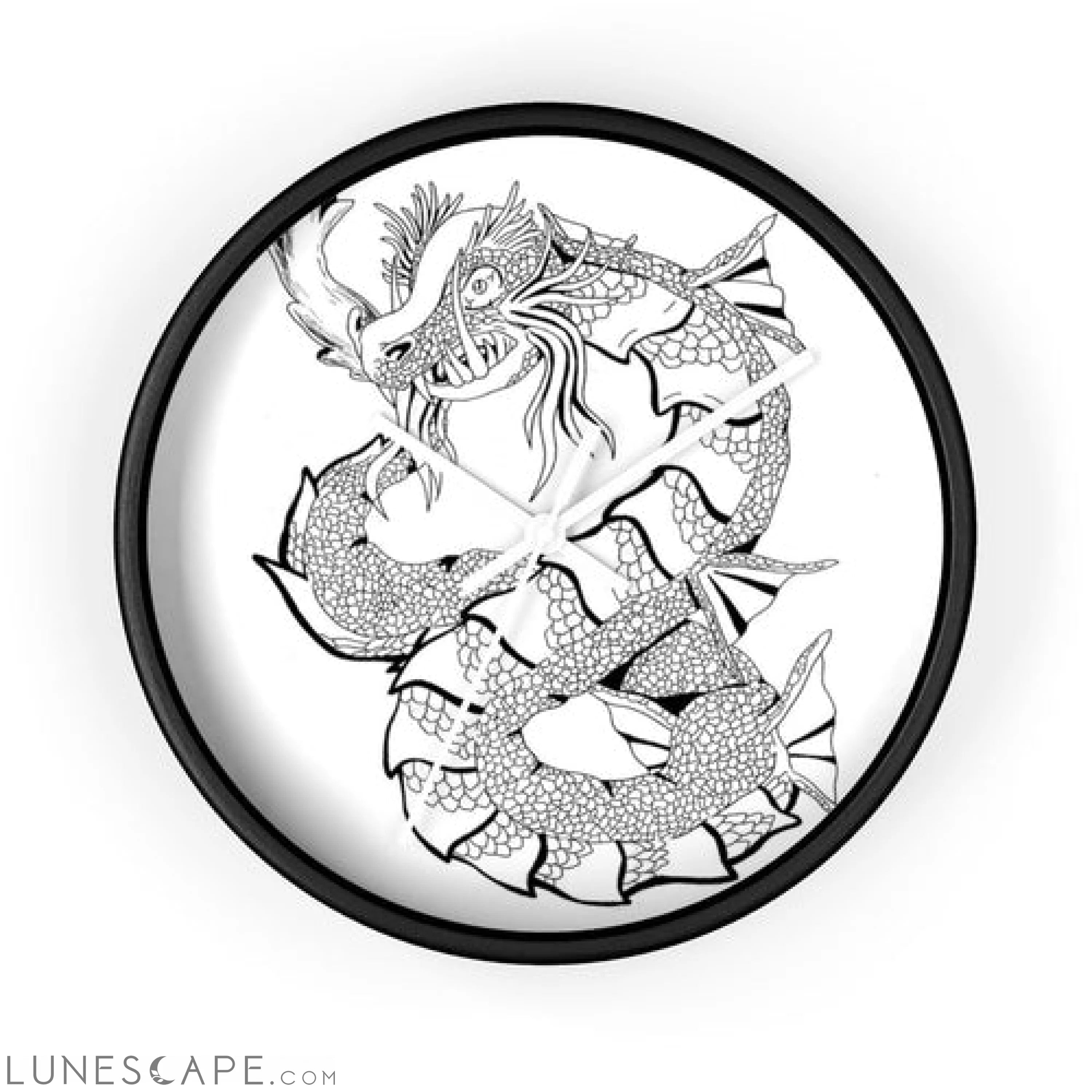 Gydraxis Wall clock LUNESCAPE