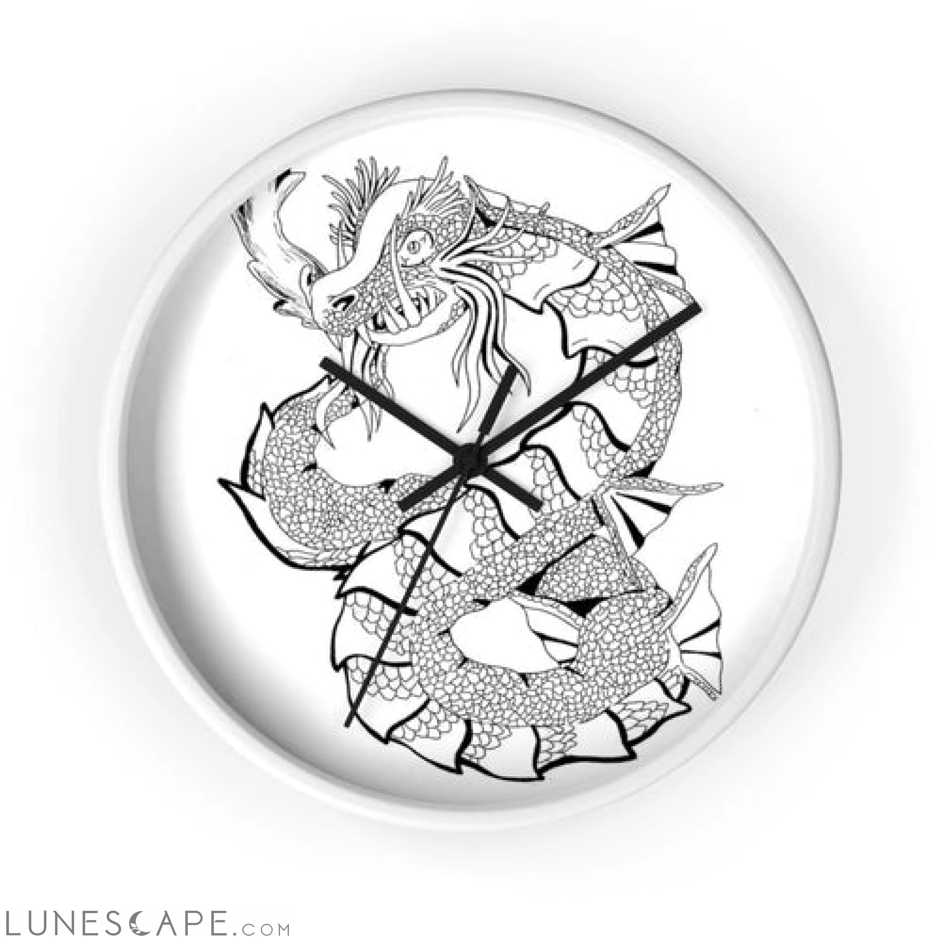 Gydraxis Wall clock LUNESCAPE