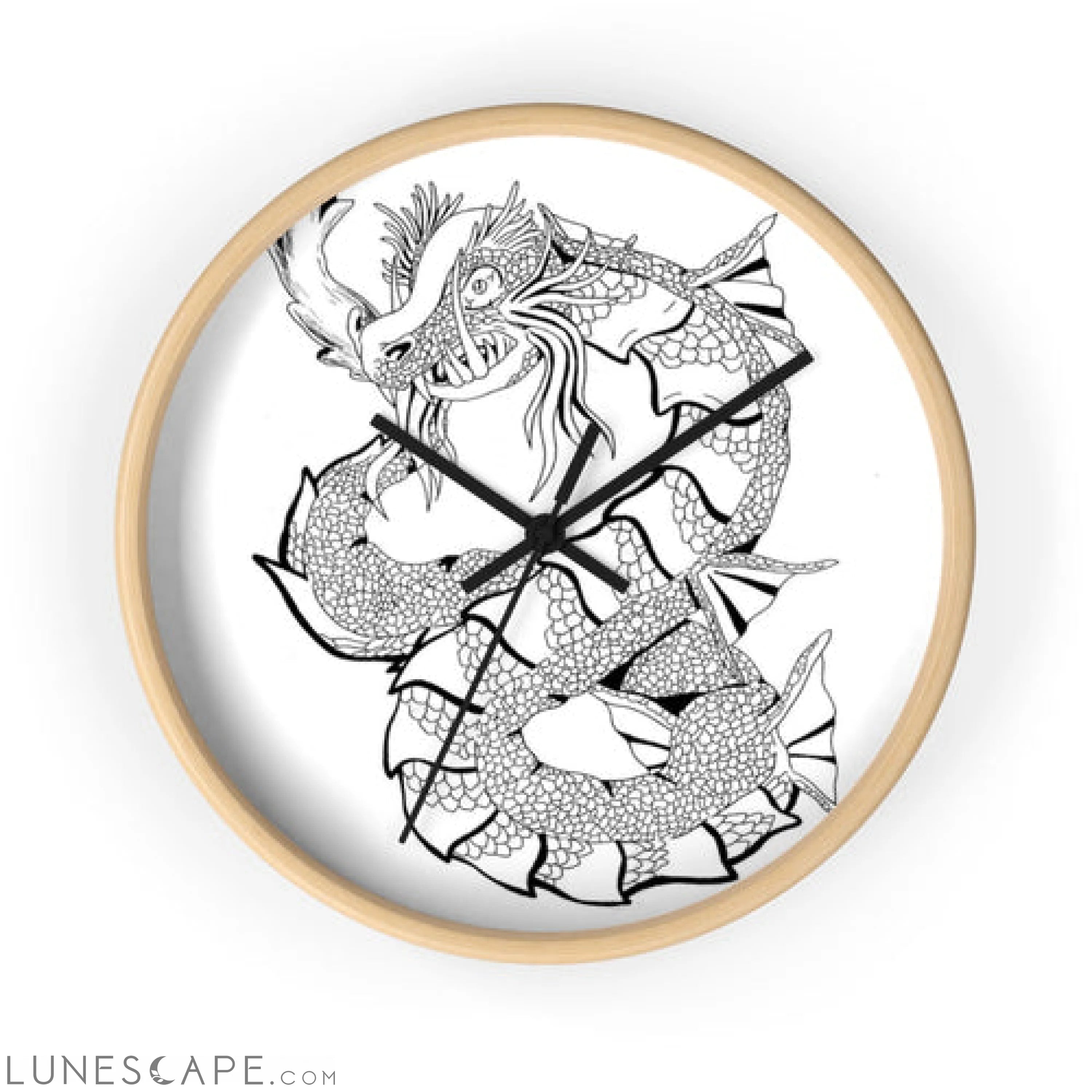 Gydraxis Wall clock LUNESCAPE