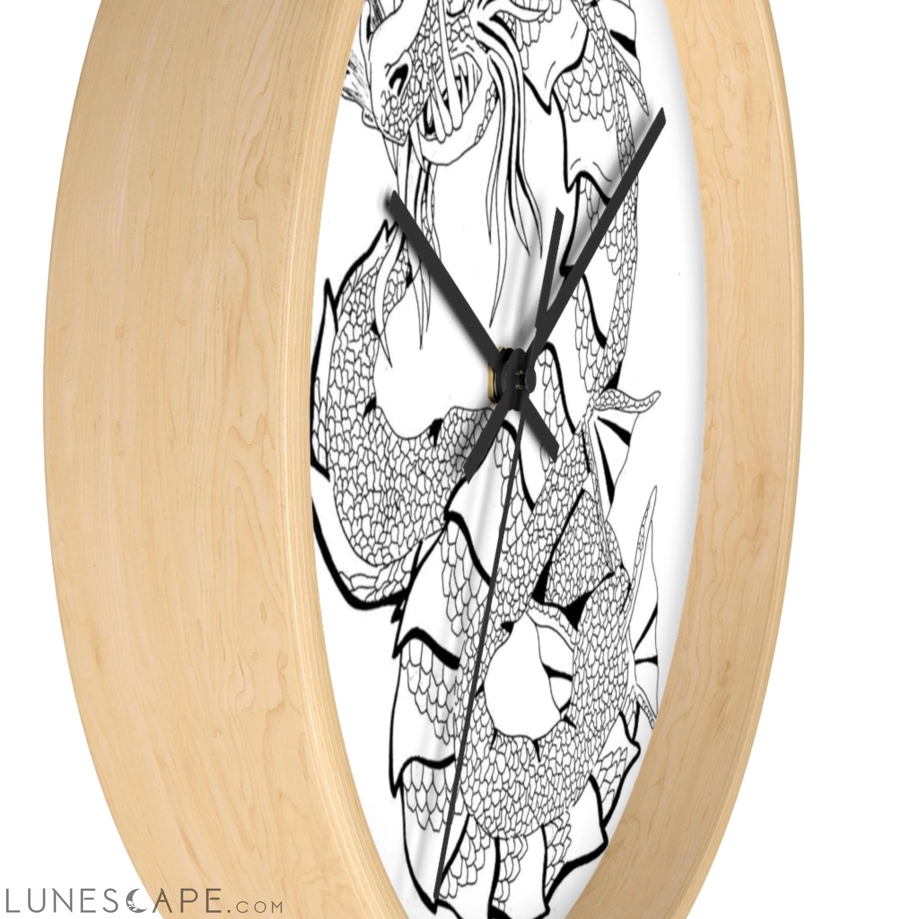 Gydraxis Wall clock LUNESCAPE