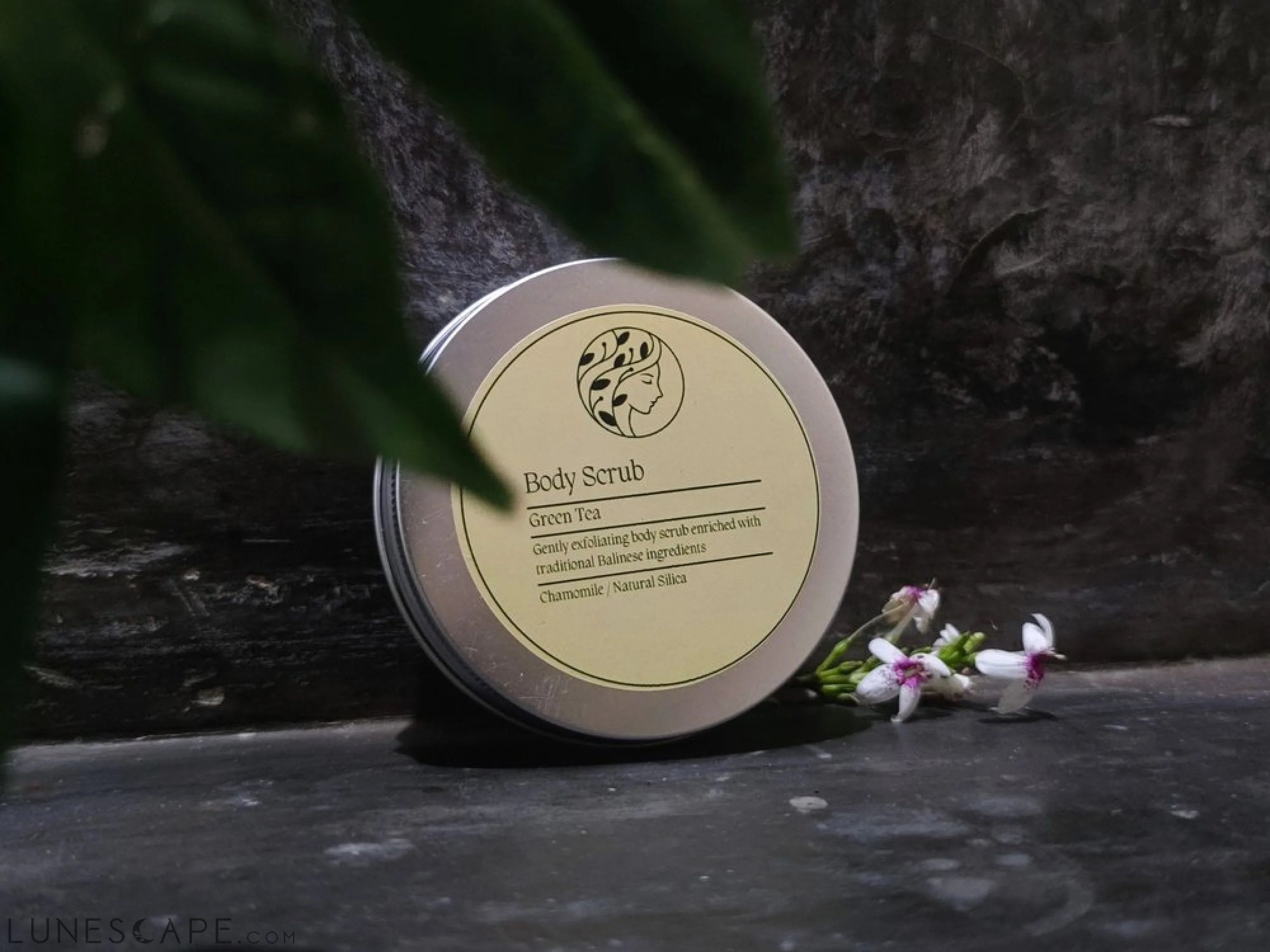 Handmade Balinese Exfoliating Body Scrub (Vegan Options) 80gm LUNESCAPE