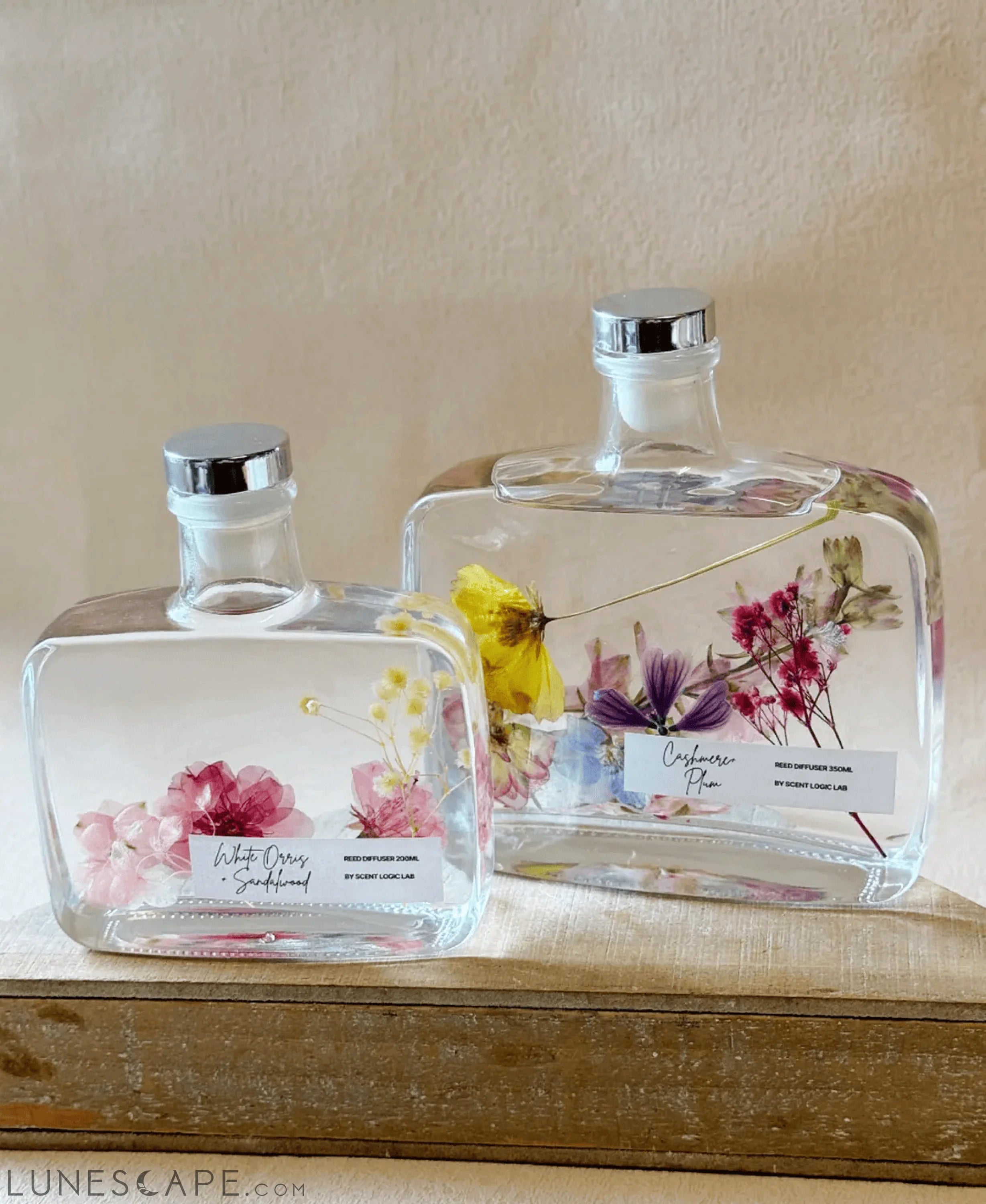 Handmade Botanical Deluxe Reed Diffuser 12 OZ LUNESCAPE