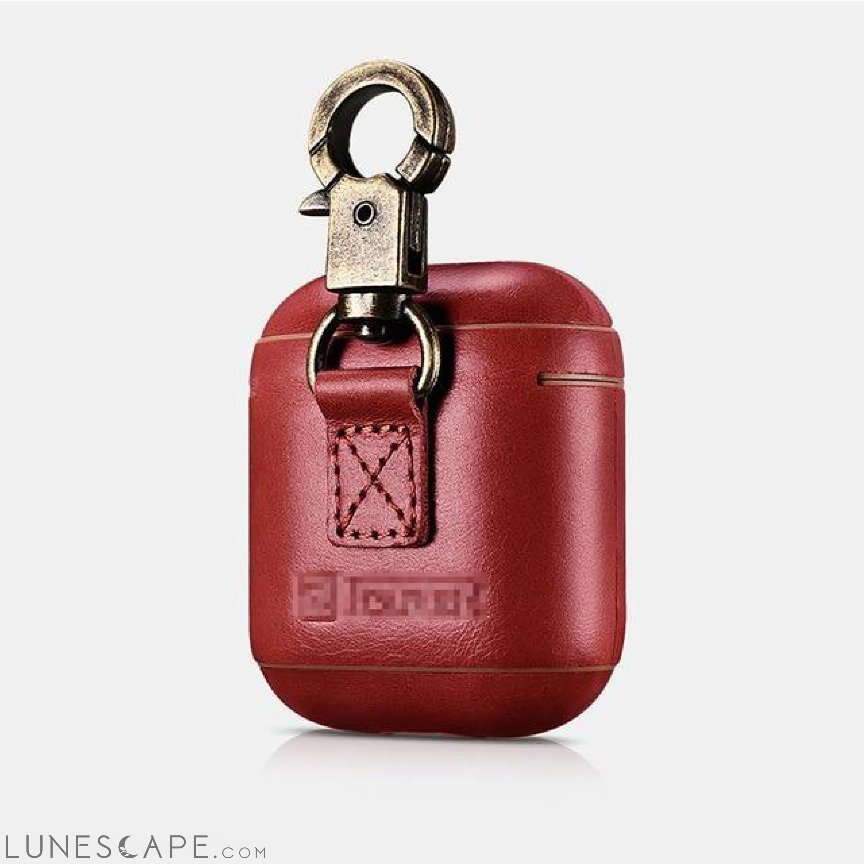 Handmade Genuine Leather Airpod Case LUNESCAPE