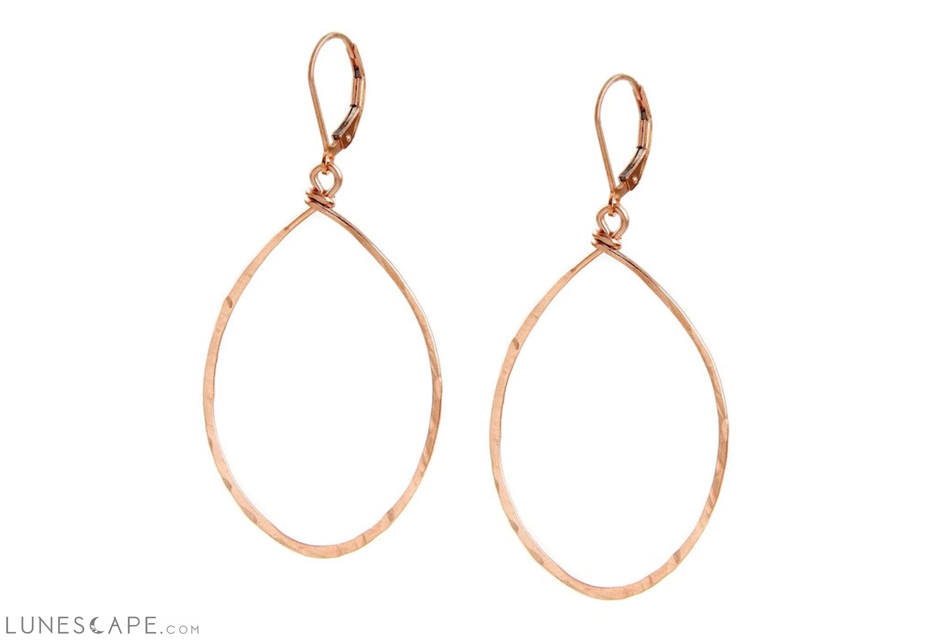 Hanna Hammered Hoops Med LUNESCAPE