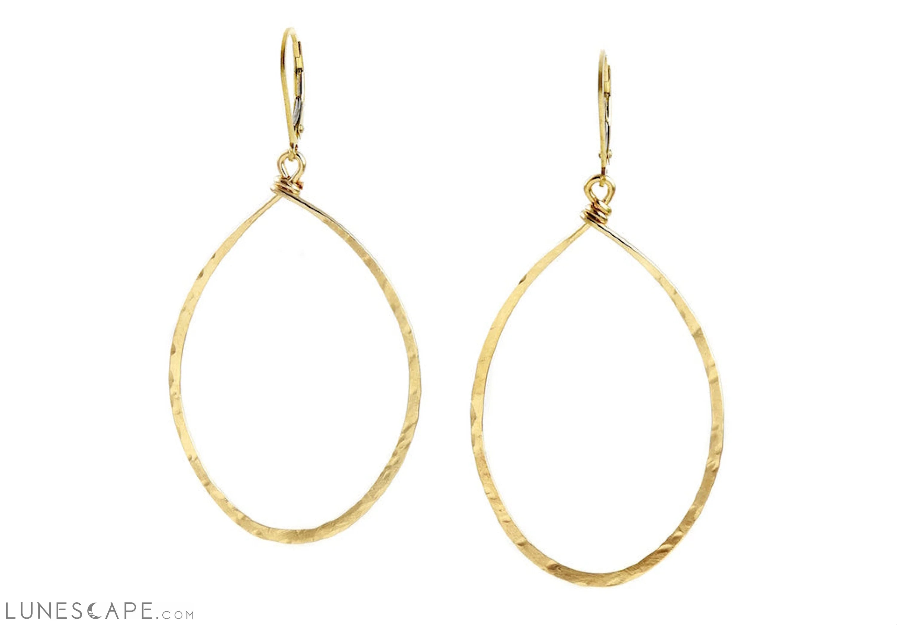 Hanna Hammered Hoops Med LUNESCAPE