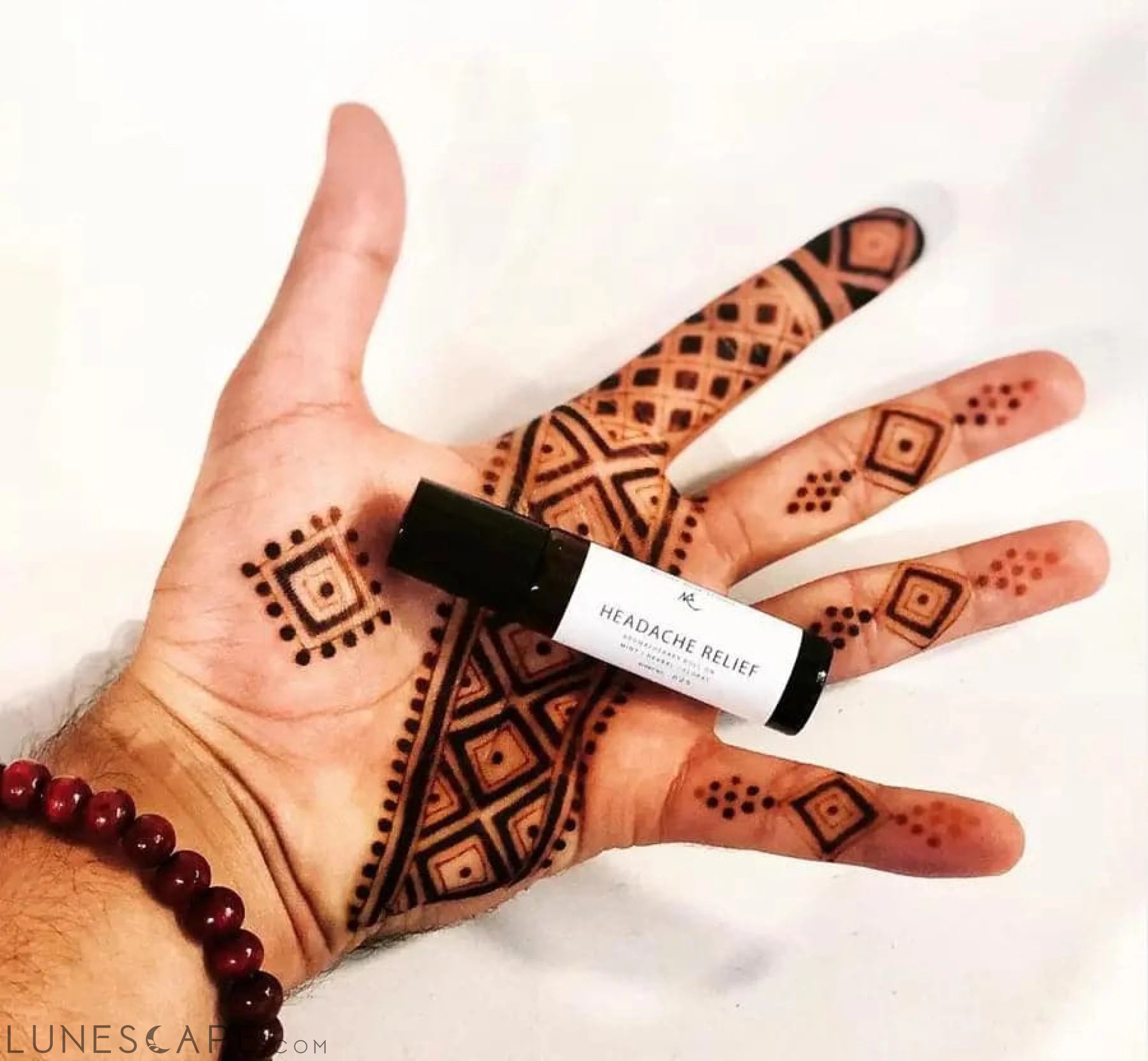 Headache Relief Essential Oil Roll On - by Nicole Rose Studio Inc.® LUNESCAPE