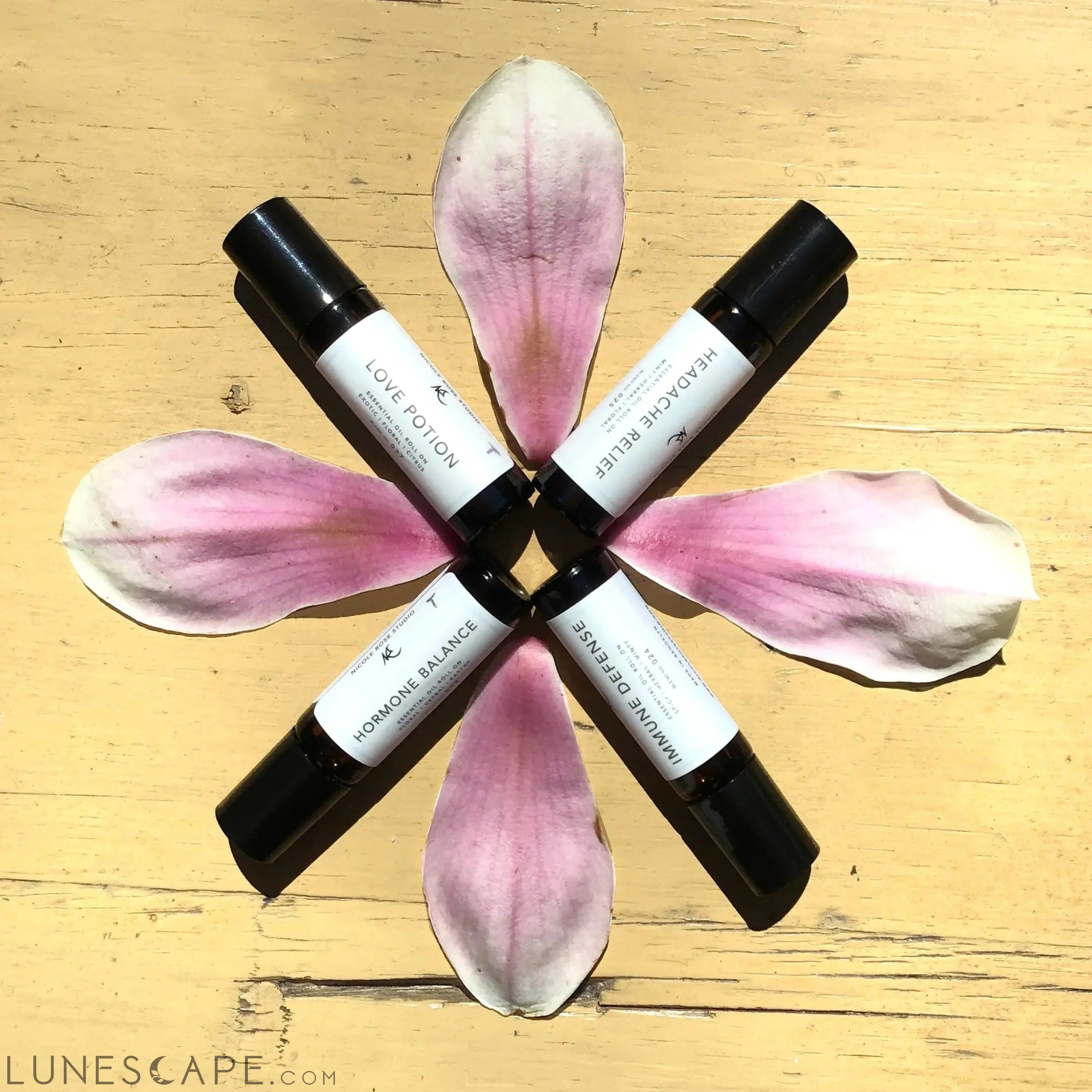 Headache Relief Essential Oil Roll On - by Nicole Rose Studio Inc.® LUNESCAPE